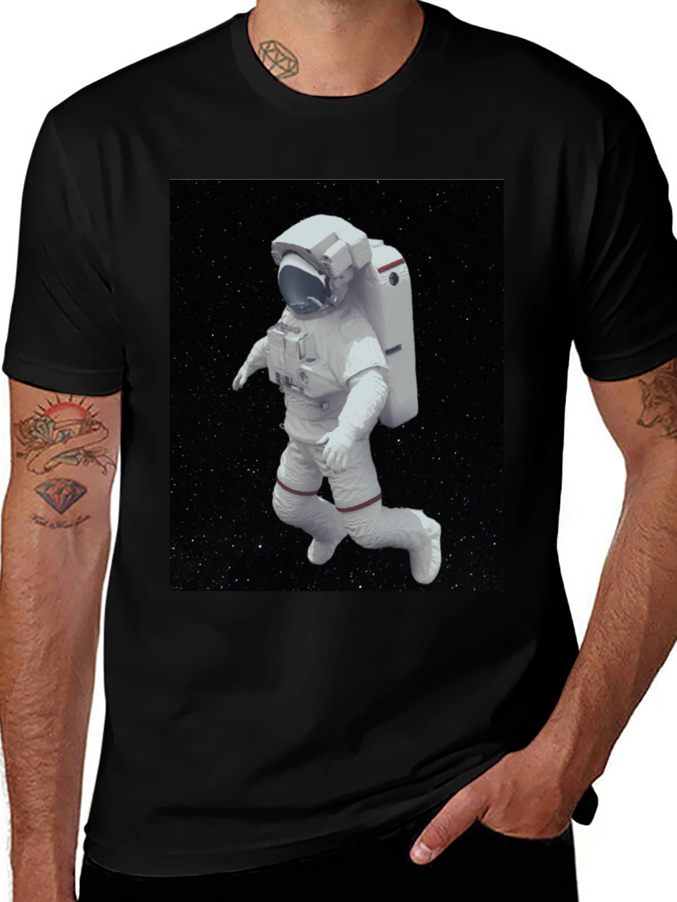 Astronaut Space T-Shirt
