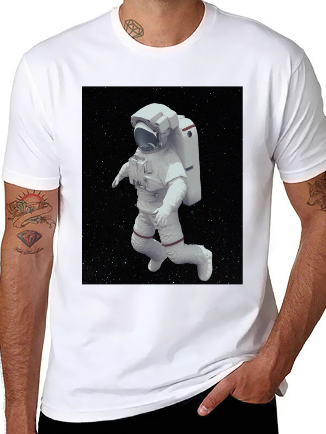 Astronaut Space T-Shirt