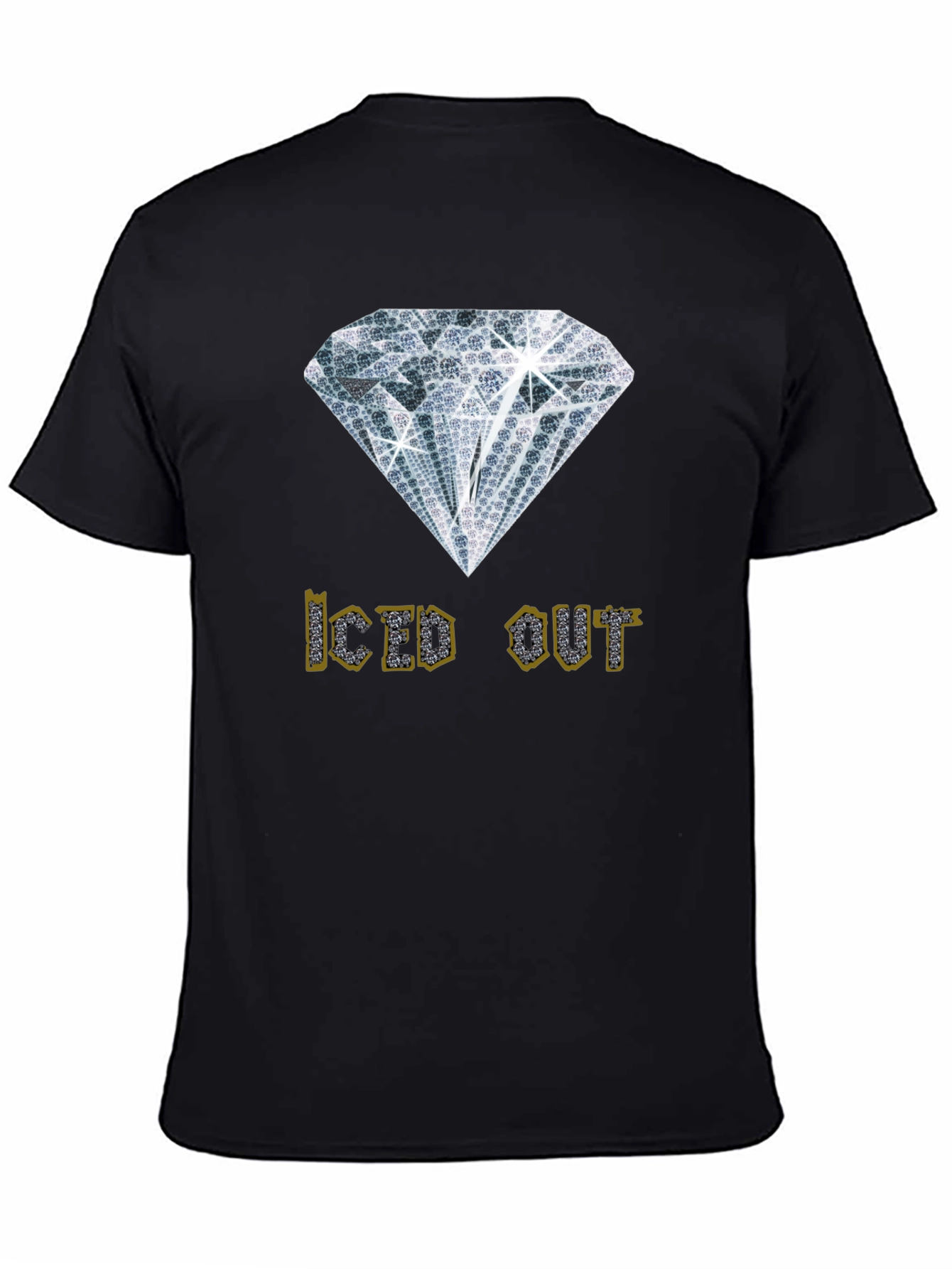Iced Out Graphic Tee - Diamond Design