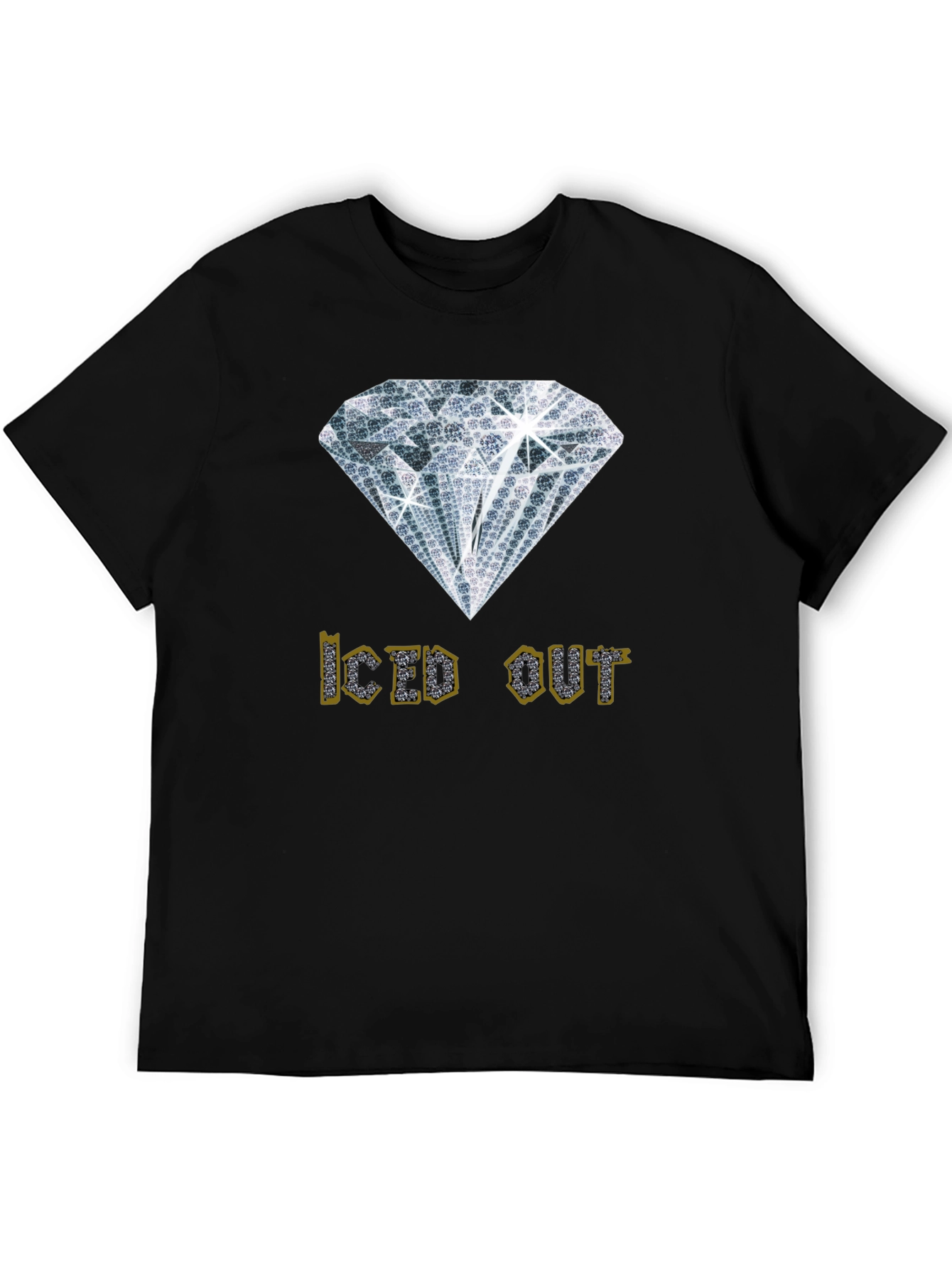 Iced Out Graphic Tee - Diamond Design