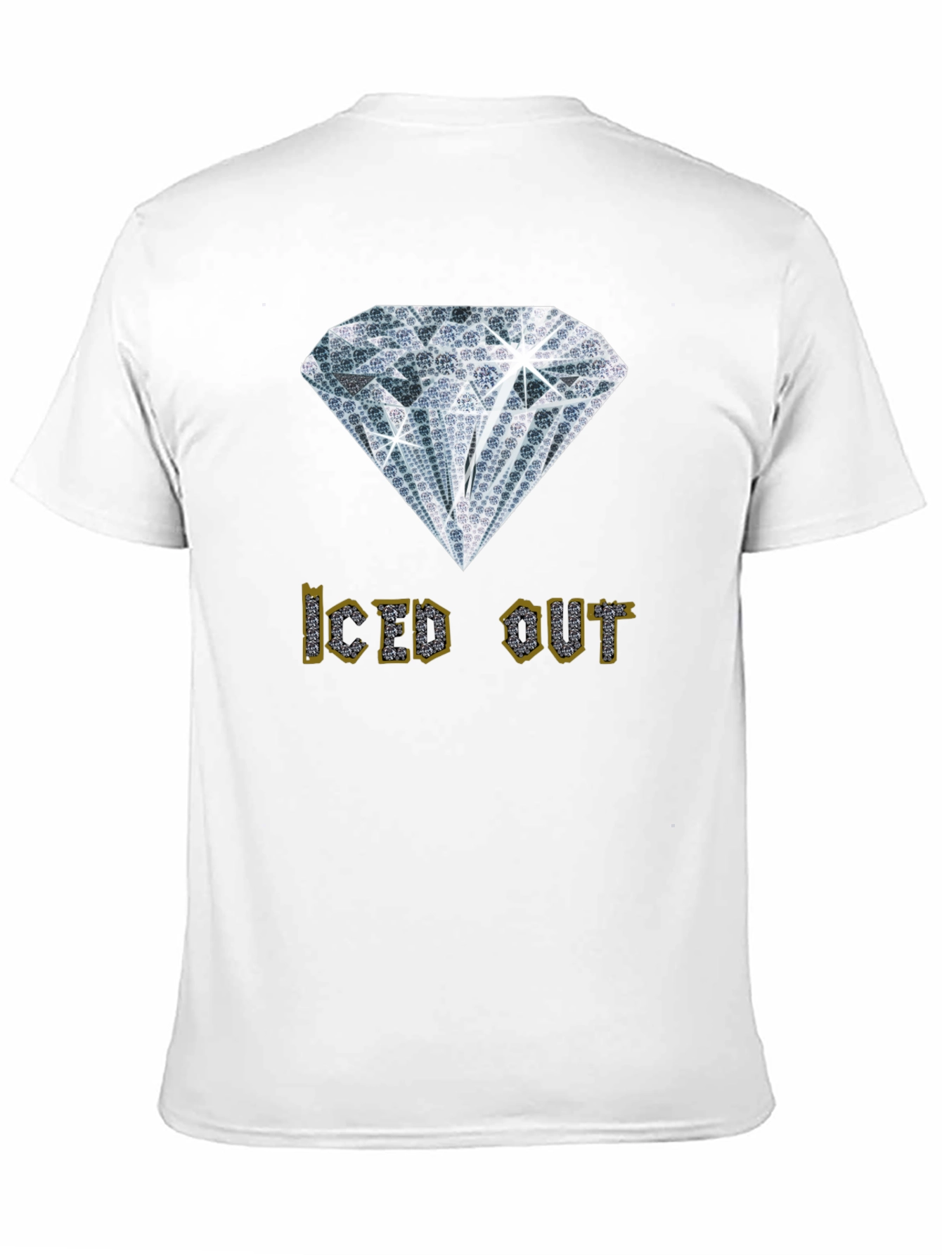 Iced Out Graphic Tee - Diamond Design