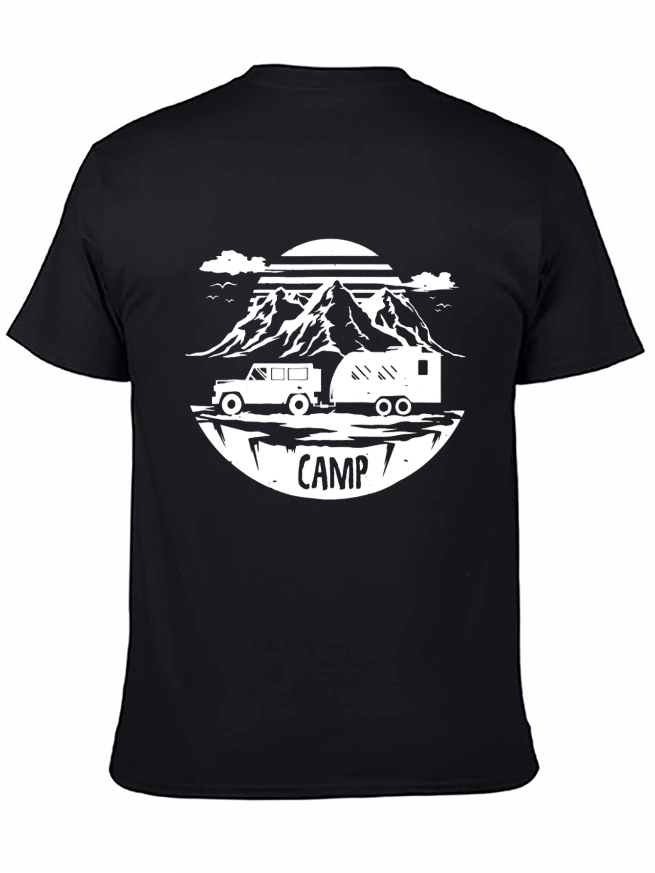 Camp Ready T-Shirt: Mountains RV & Adventure
