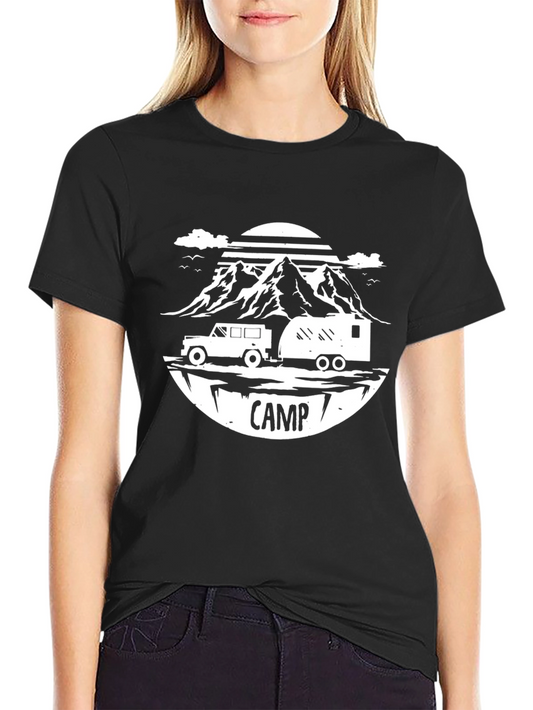 Camp Ready T-Shirt: Mountains RV & Adventure