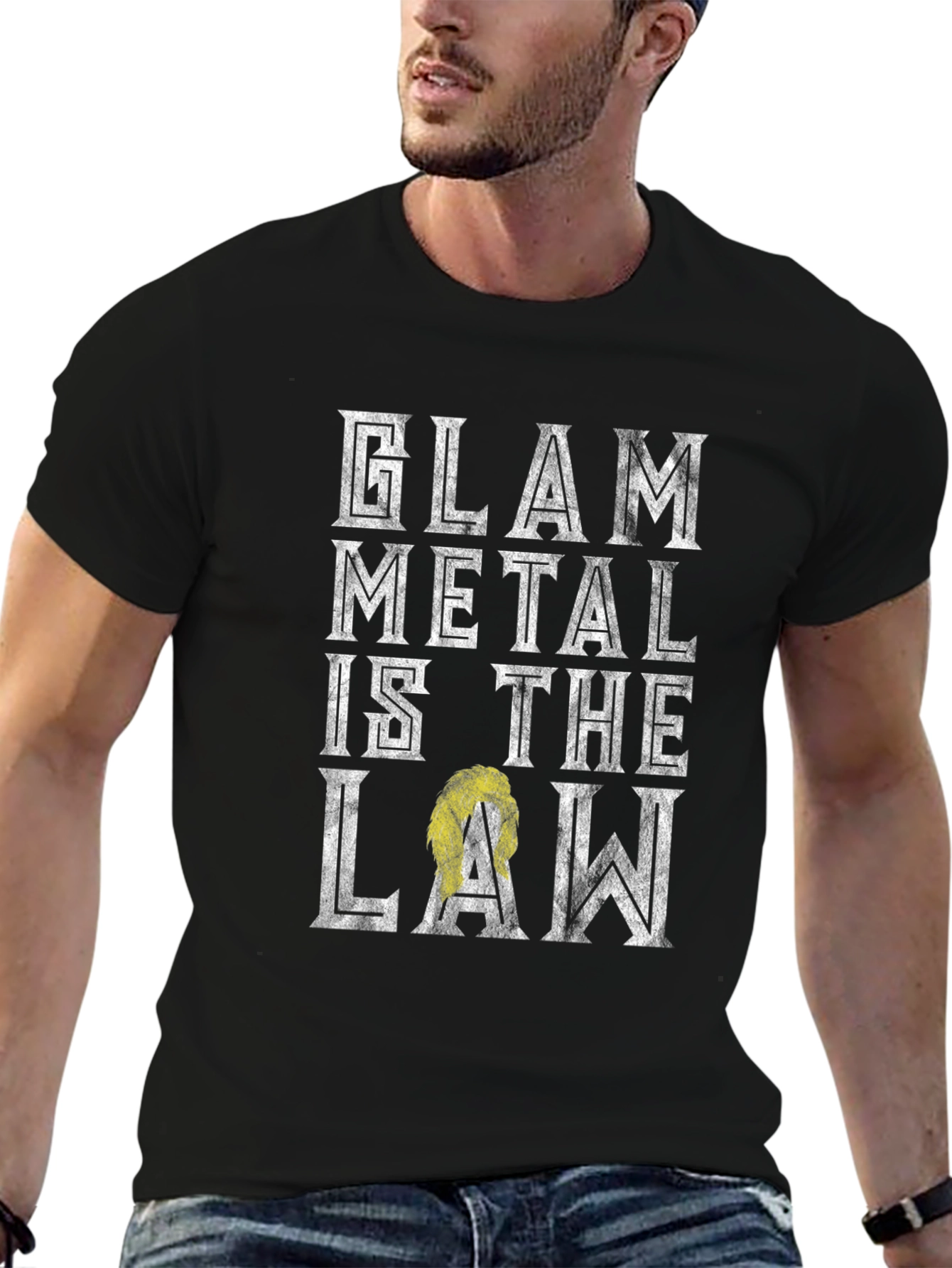 Glam Metal is the Law T-Shirt