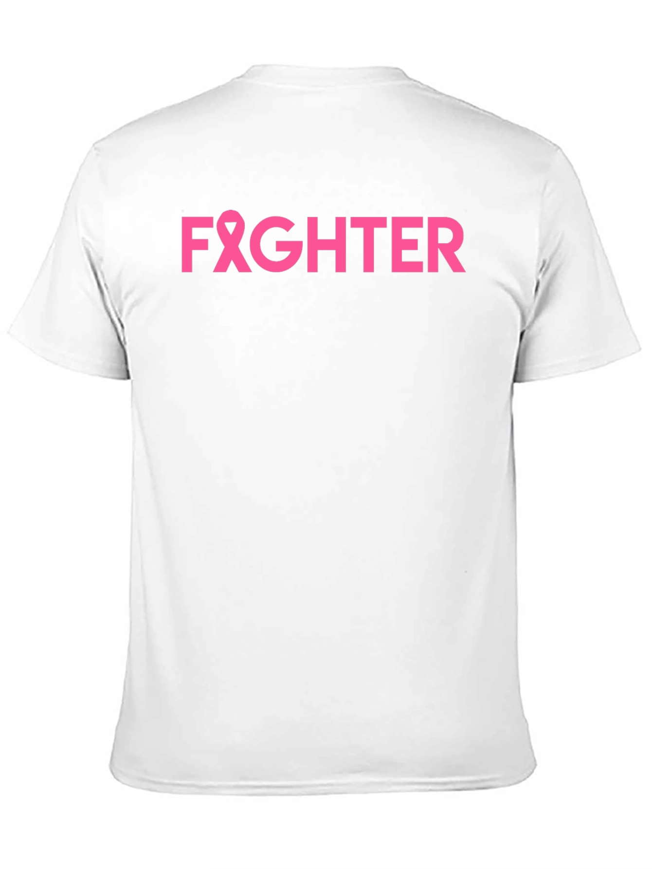 Pink Ribbon Breast Cancer Fighter Graphic Tee