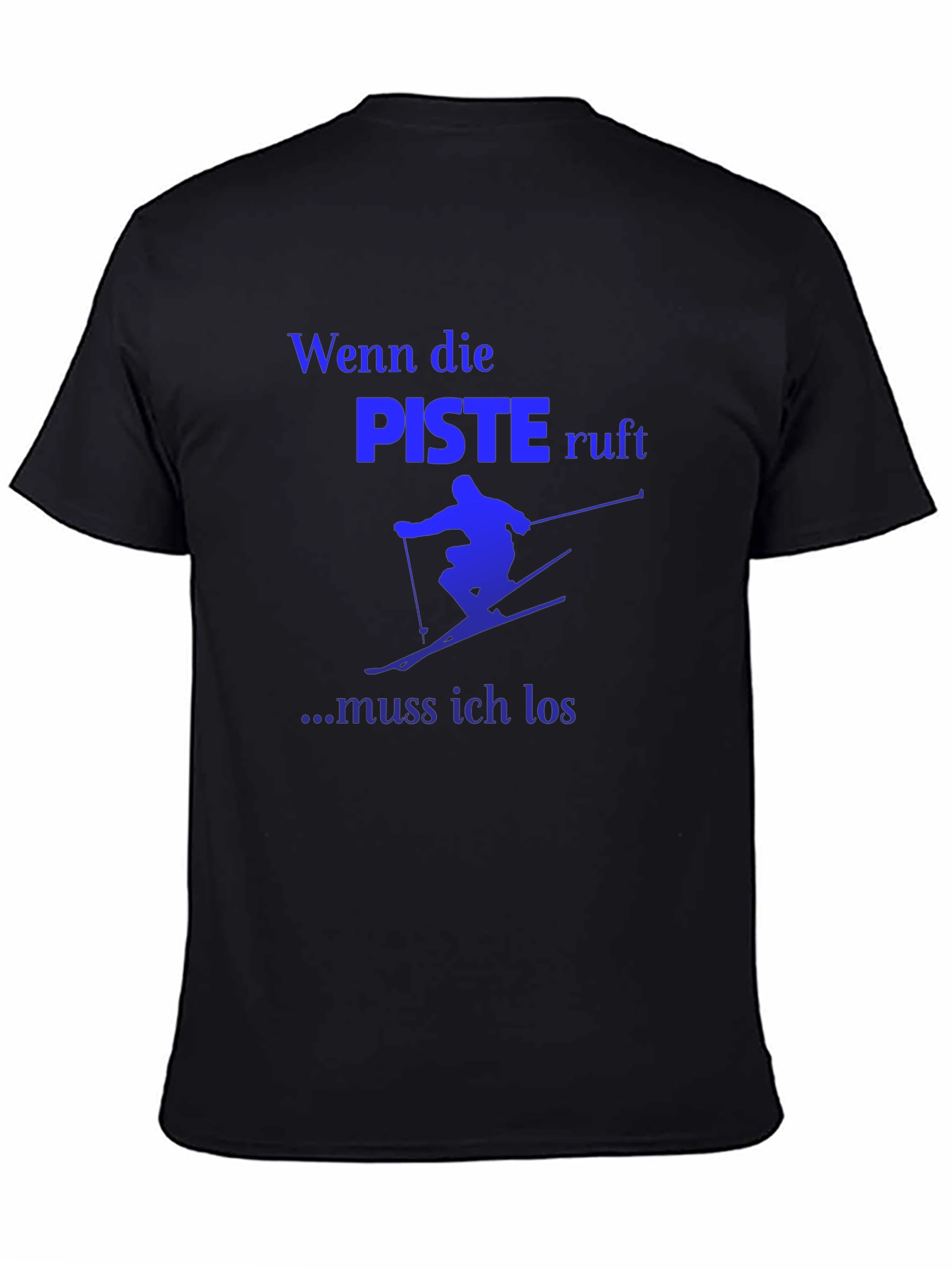 Skiing T-Shirt - Wenn die Piste ruft