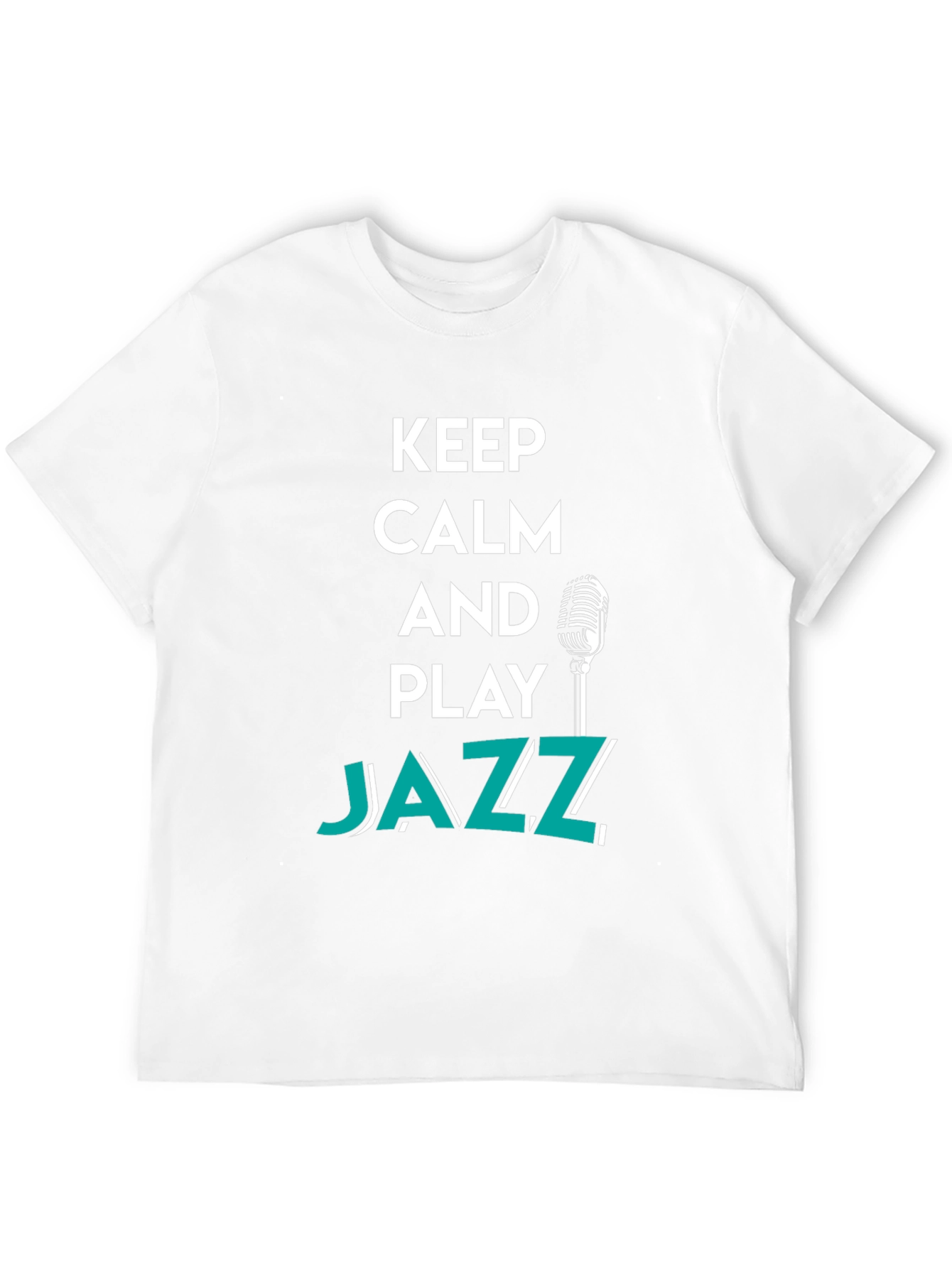 Keep Calm and Play Jazz Graphic Tee