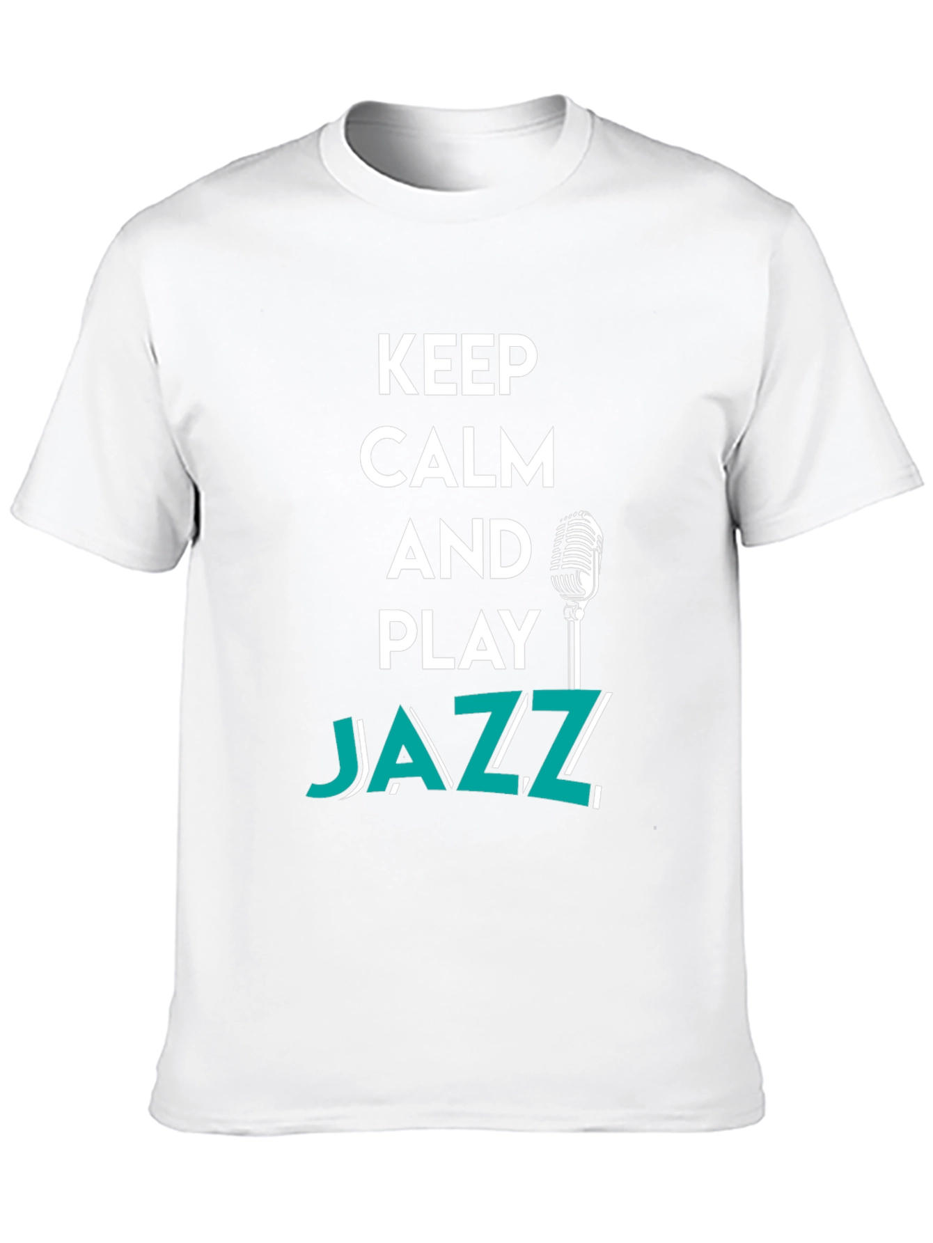 Keep Calm and Play Jazz Graphic Tee