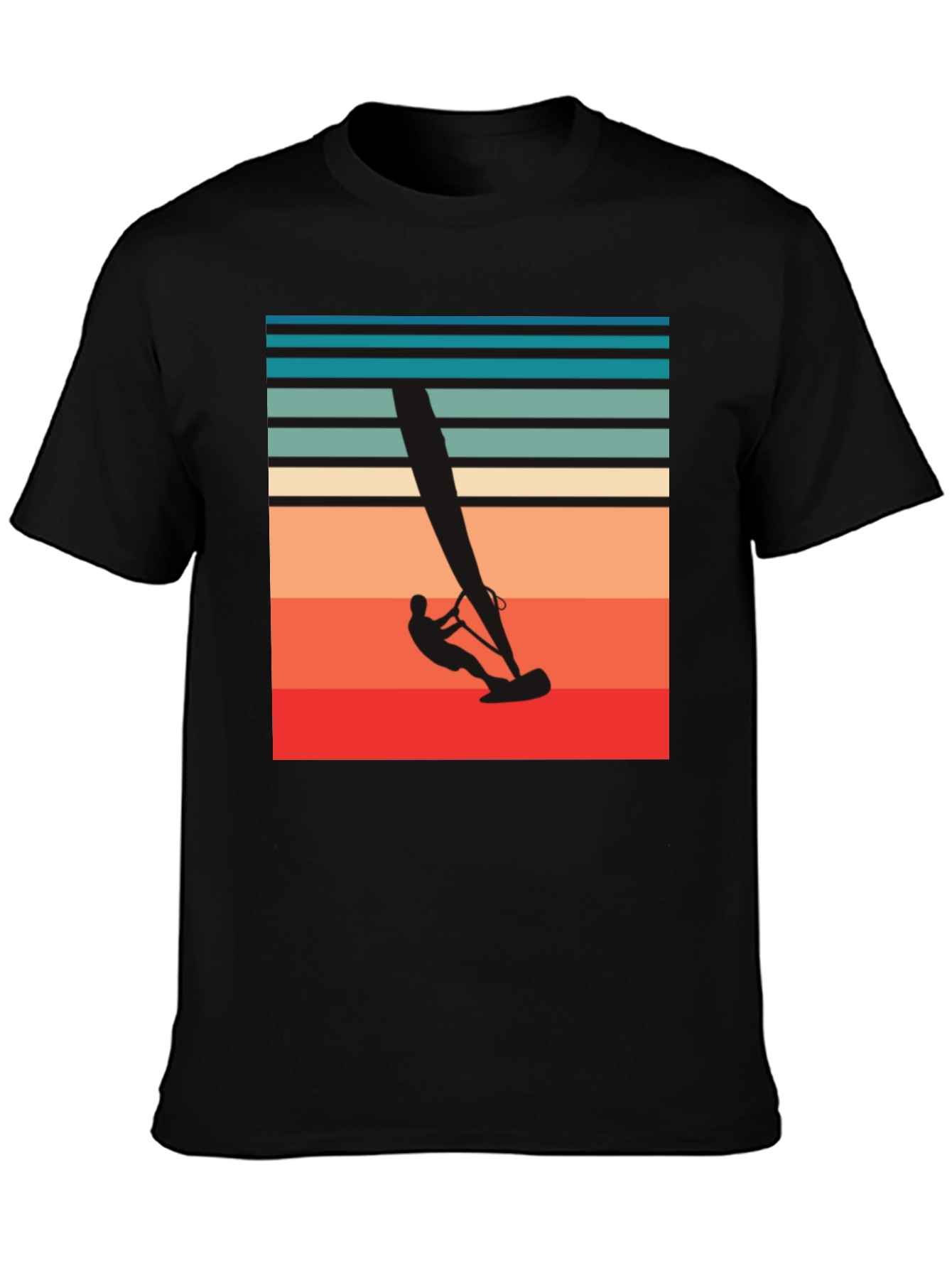 Retro Windsurfing T-Shirt