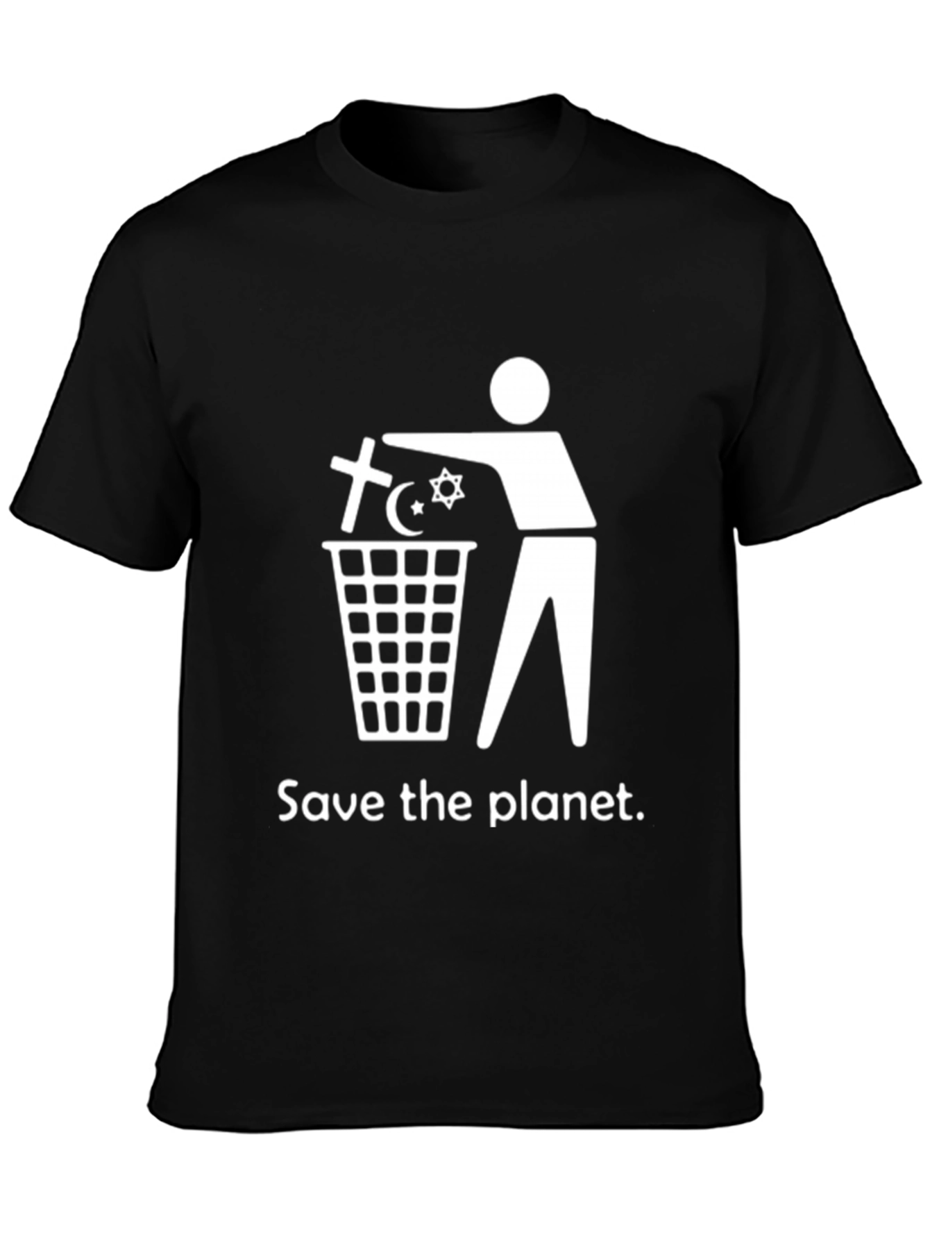 Save the Planet Anti-Religion T-Shirt
