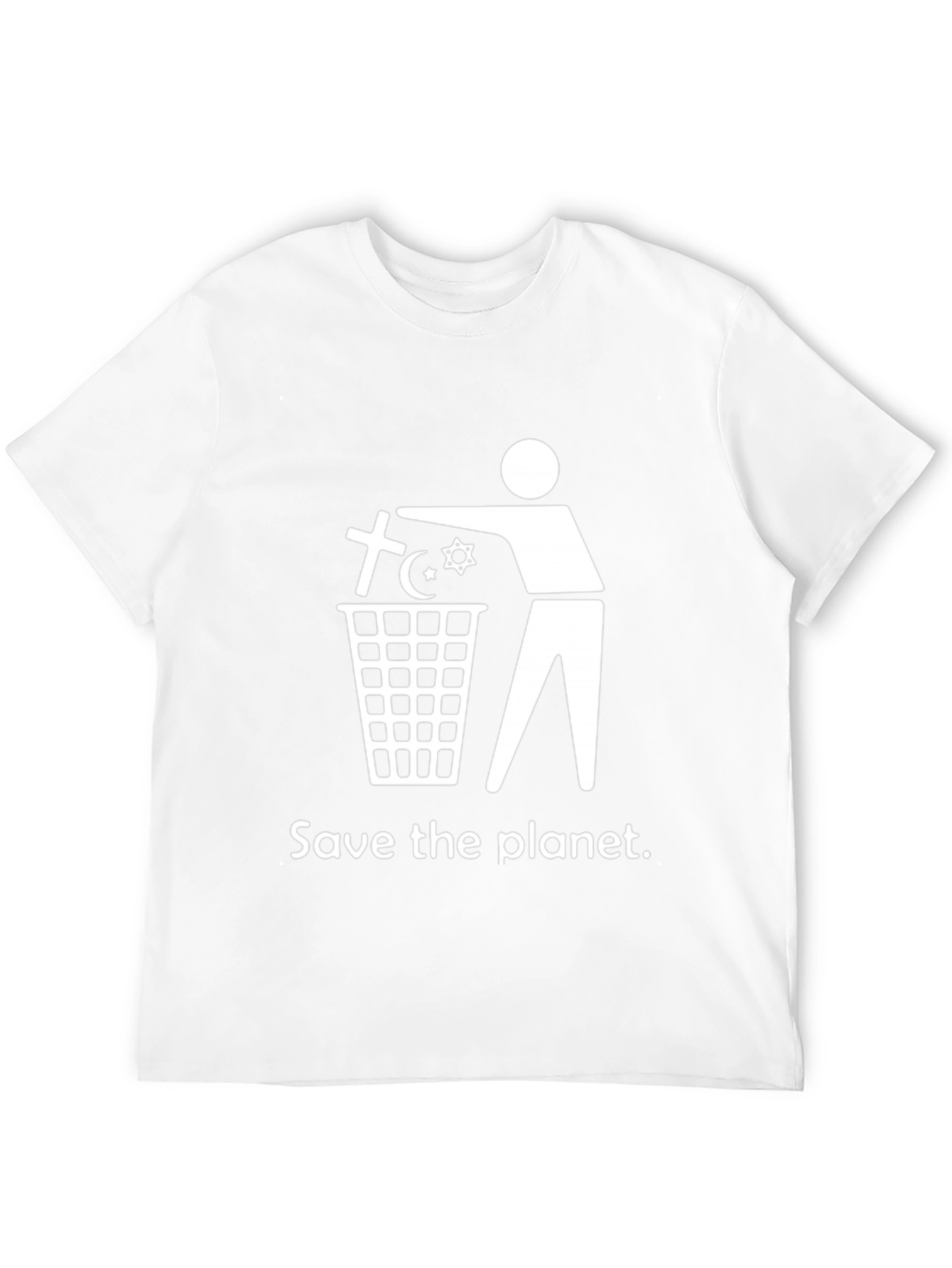 Save the Planet Anti-Religion T-Shirt