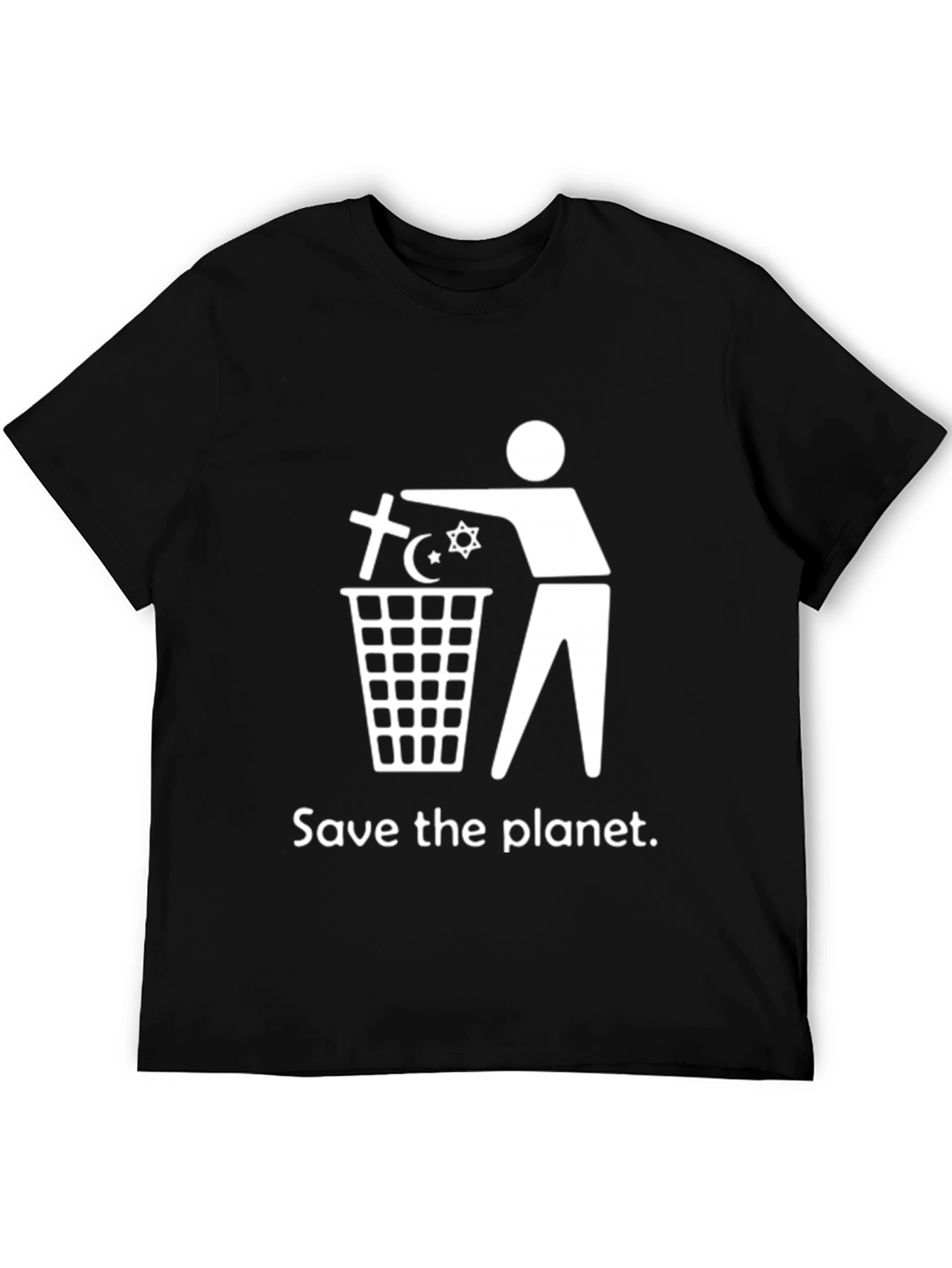 Save the Planet Anti-Religion T-Shirt