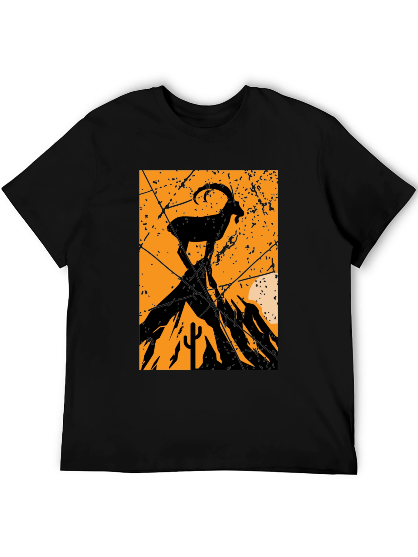 Mountain Goat Graphic Tee - Adventure Ready