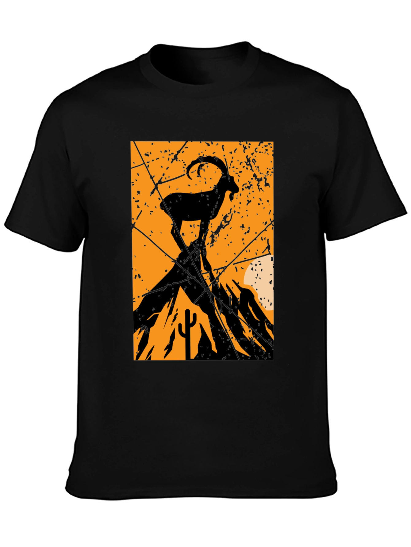 Mountain Goat Graphic Tee - Adventure Ready