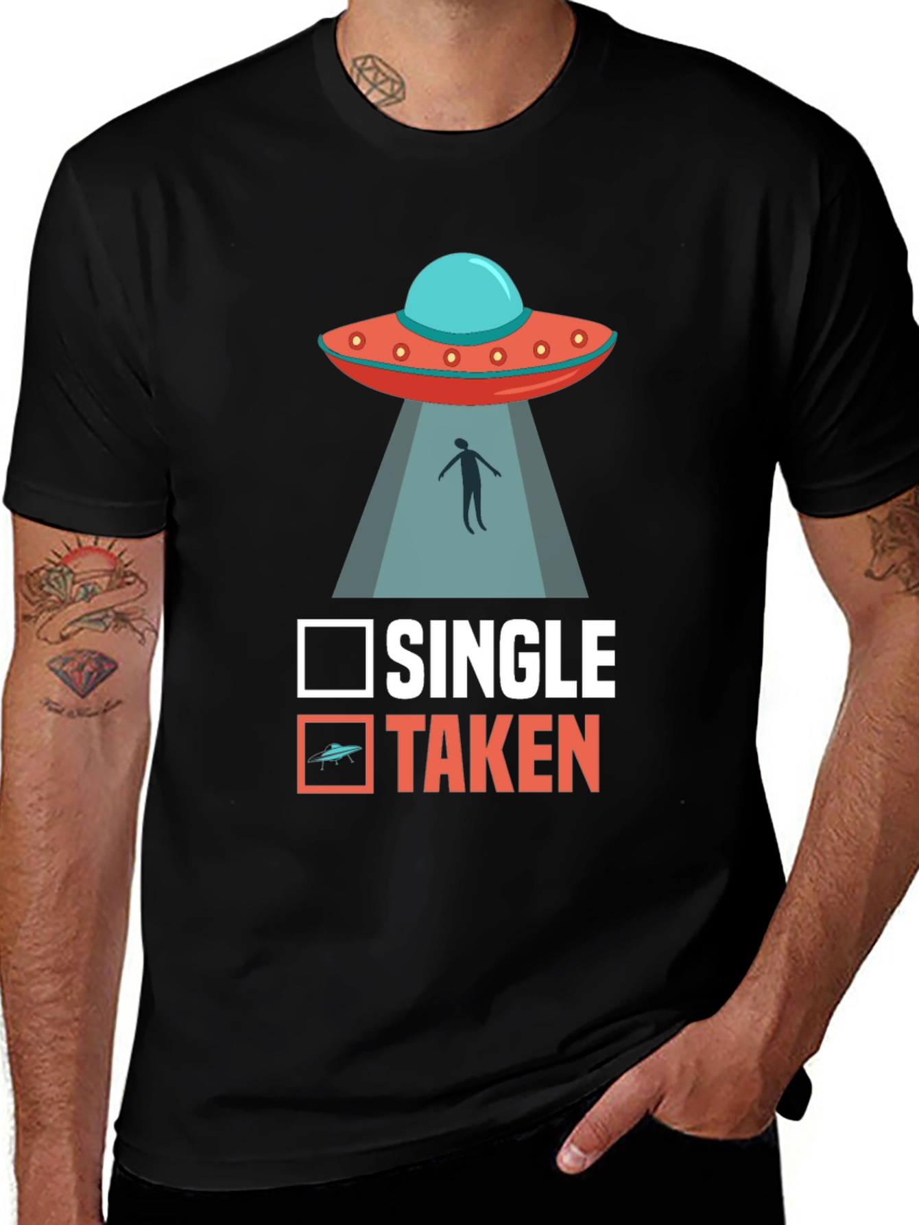 Taken UFO Abduction T-Shirt