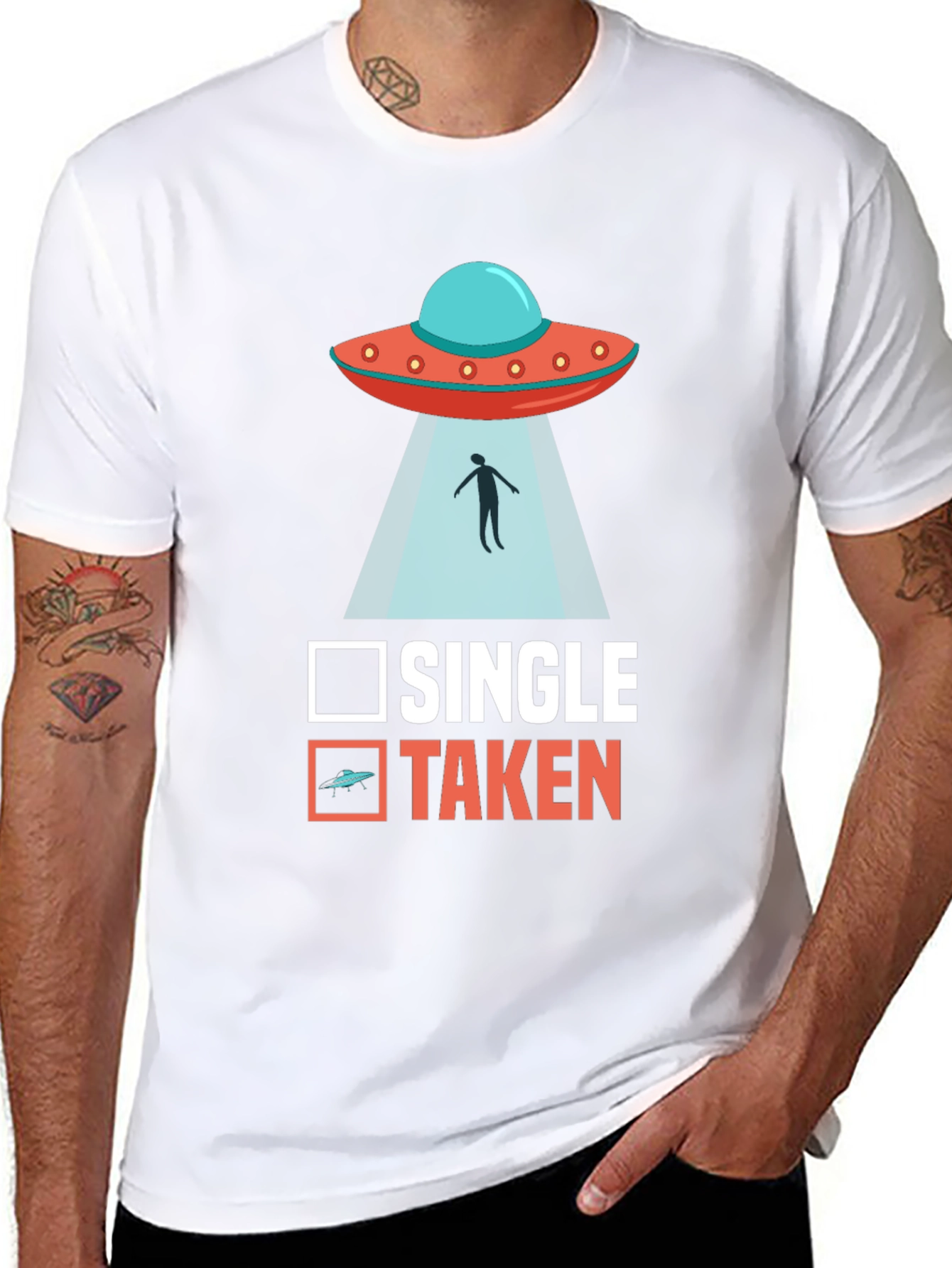 Taken UFO Abduction T-Shirt