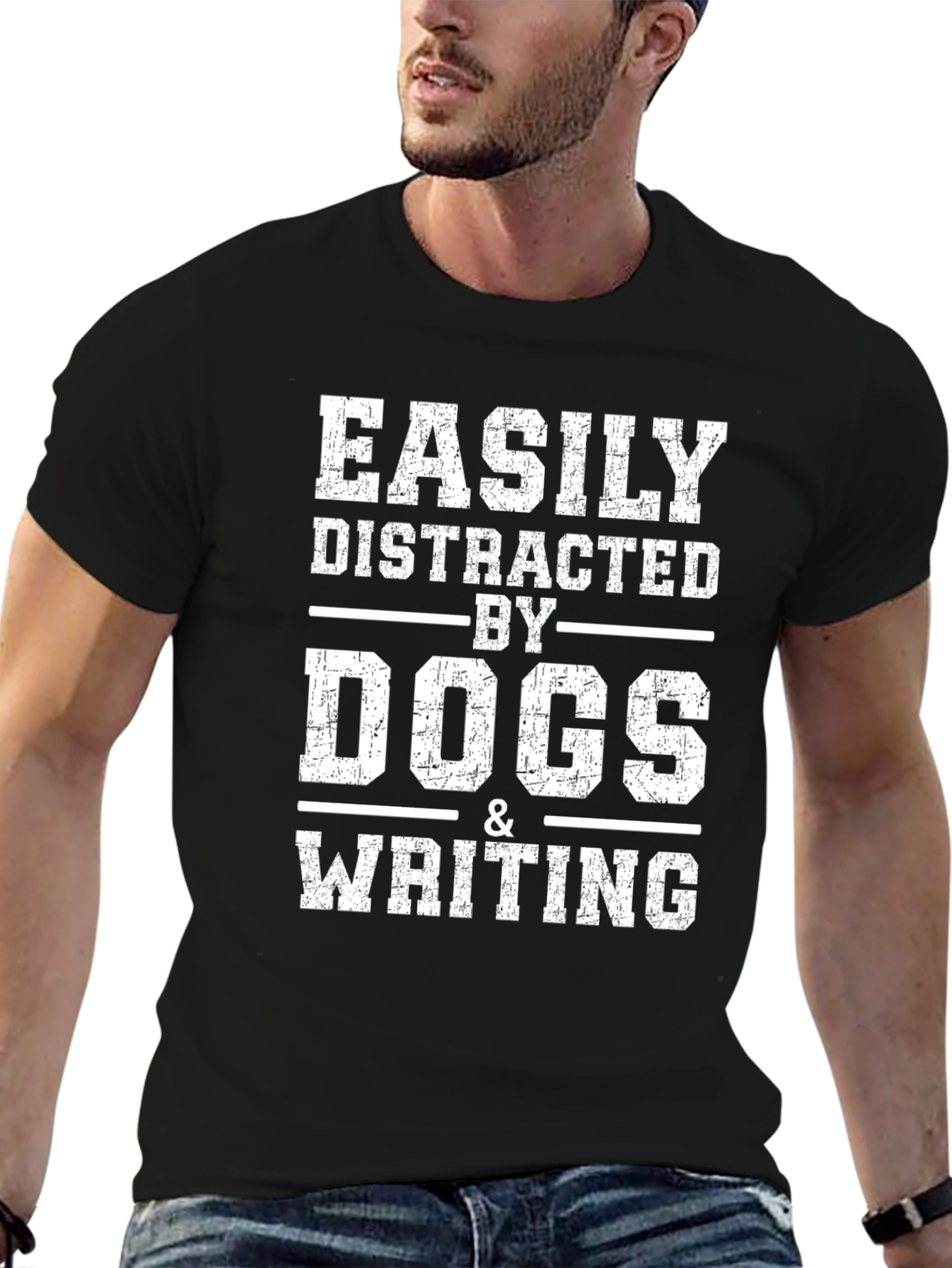 Easily Distracted by Dogs T-Shirt