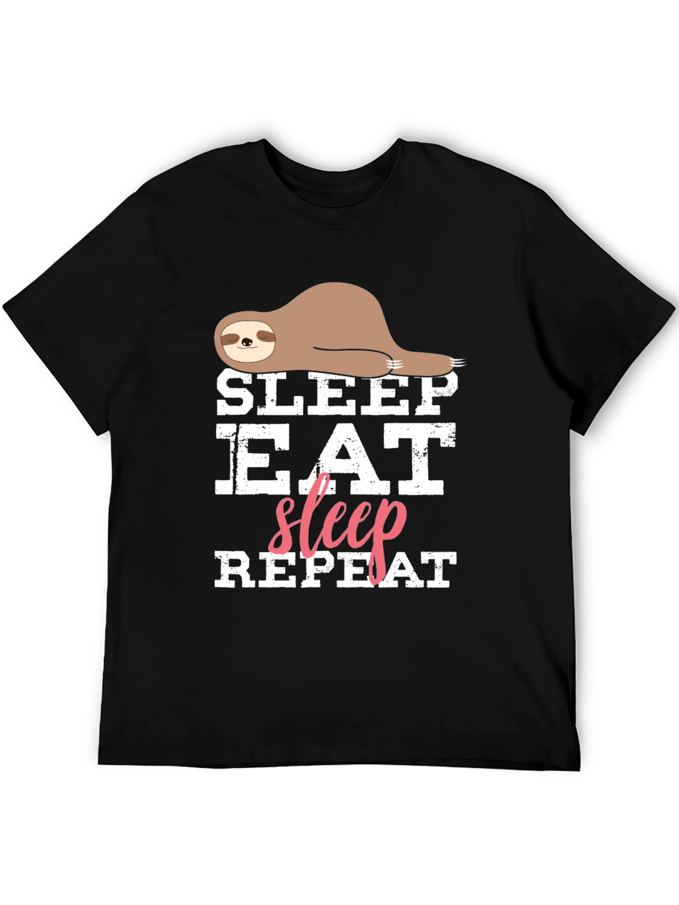 Sleep Eat Sleep Repeat Sloth T-Shirt