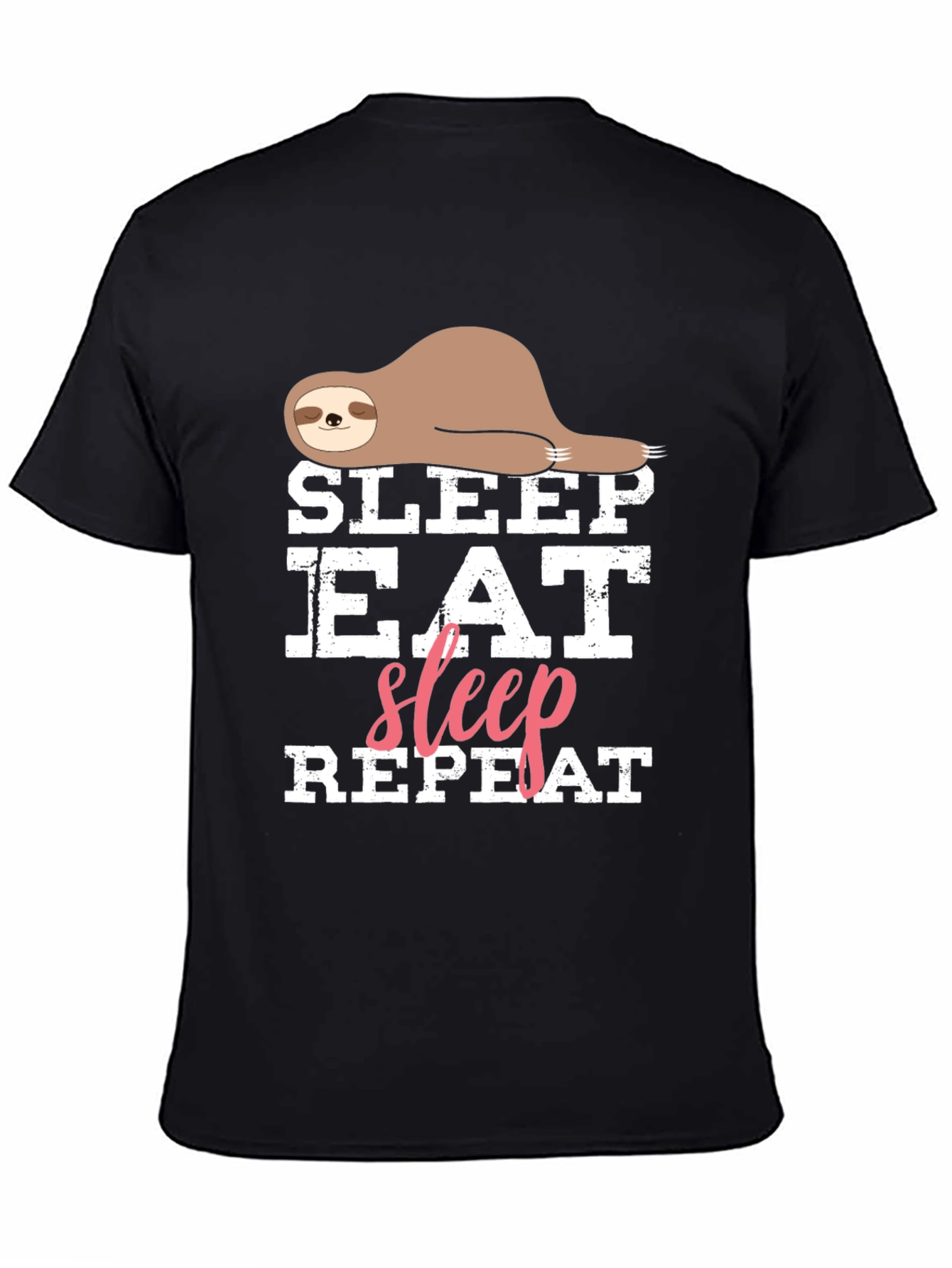 Sleep Eat Sleep Repeat Sloth T-Shirt