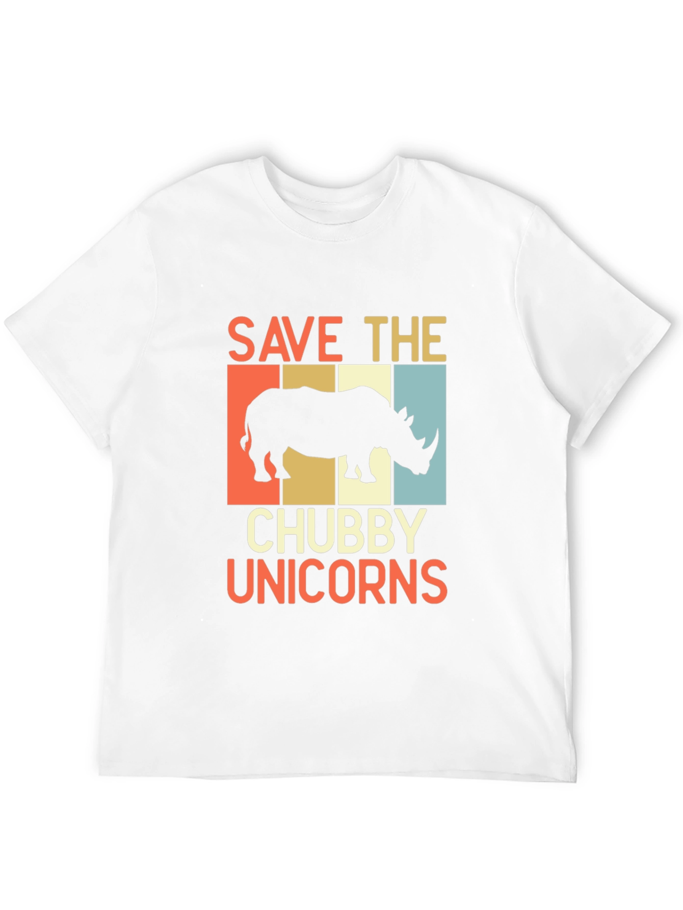 Save the Chubby Unicorns Graphic Tee