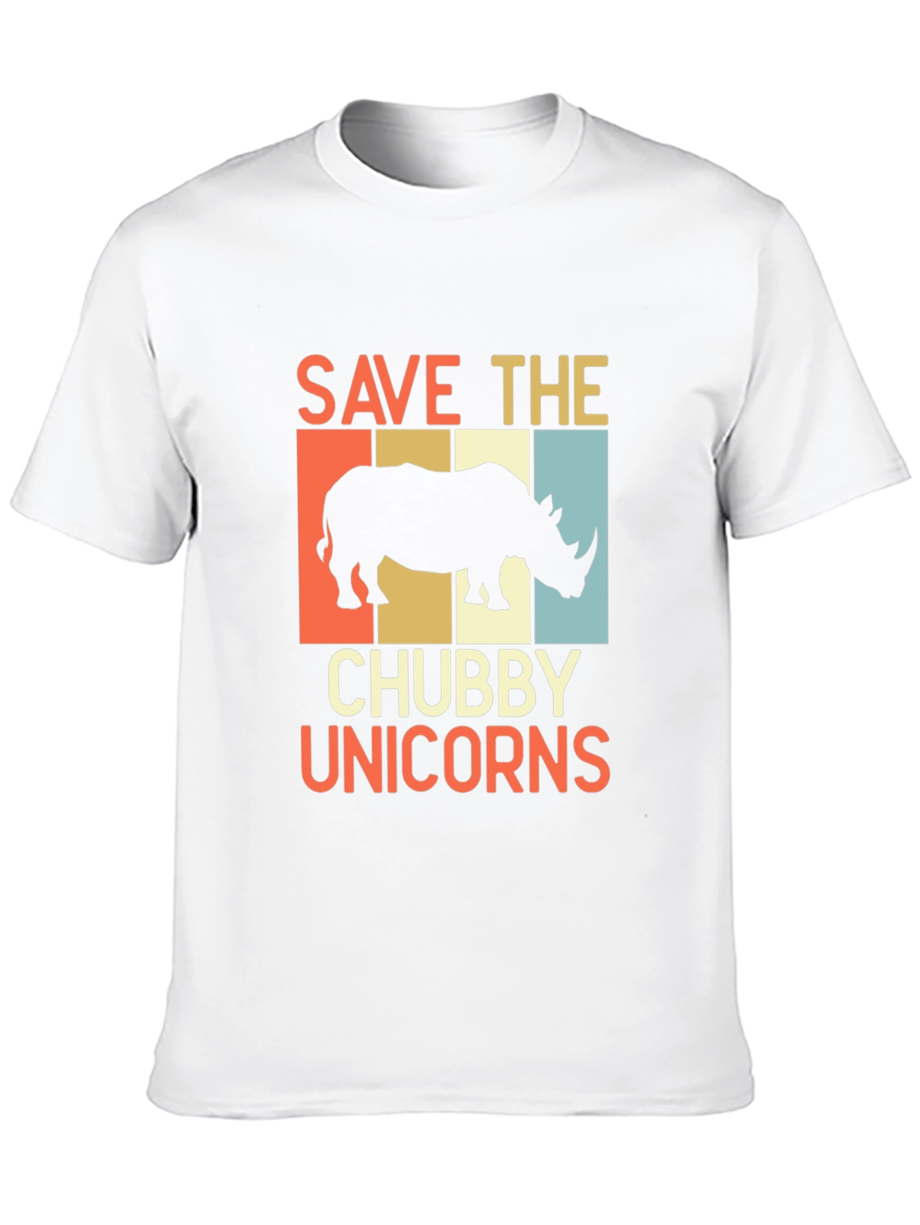 Save the Chubby Unicorns Graphic Tee