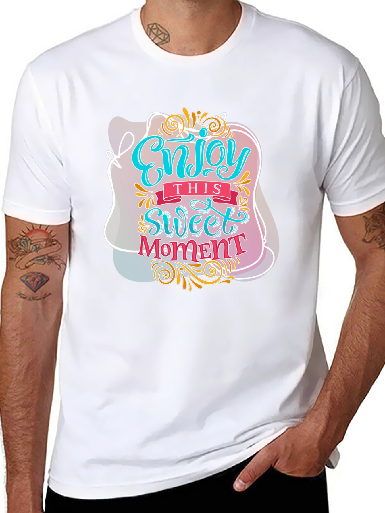 Enjoy This Sweet Moment Graphic T-Shirt