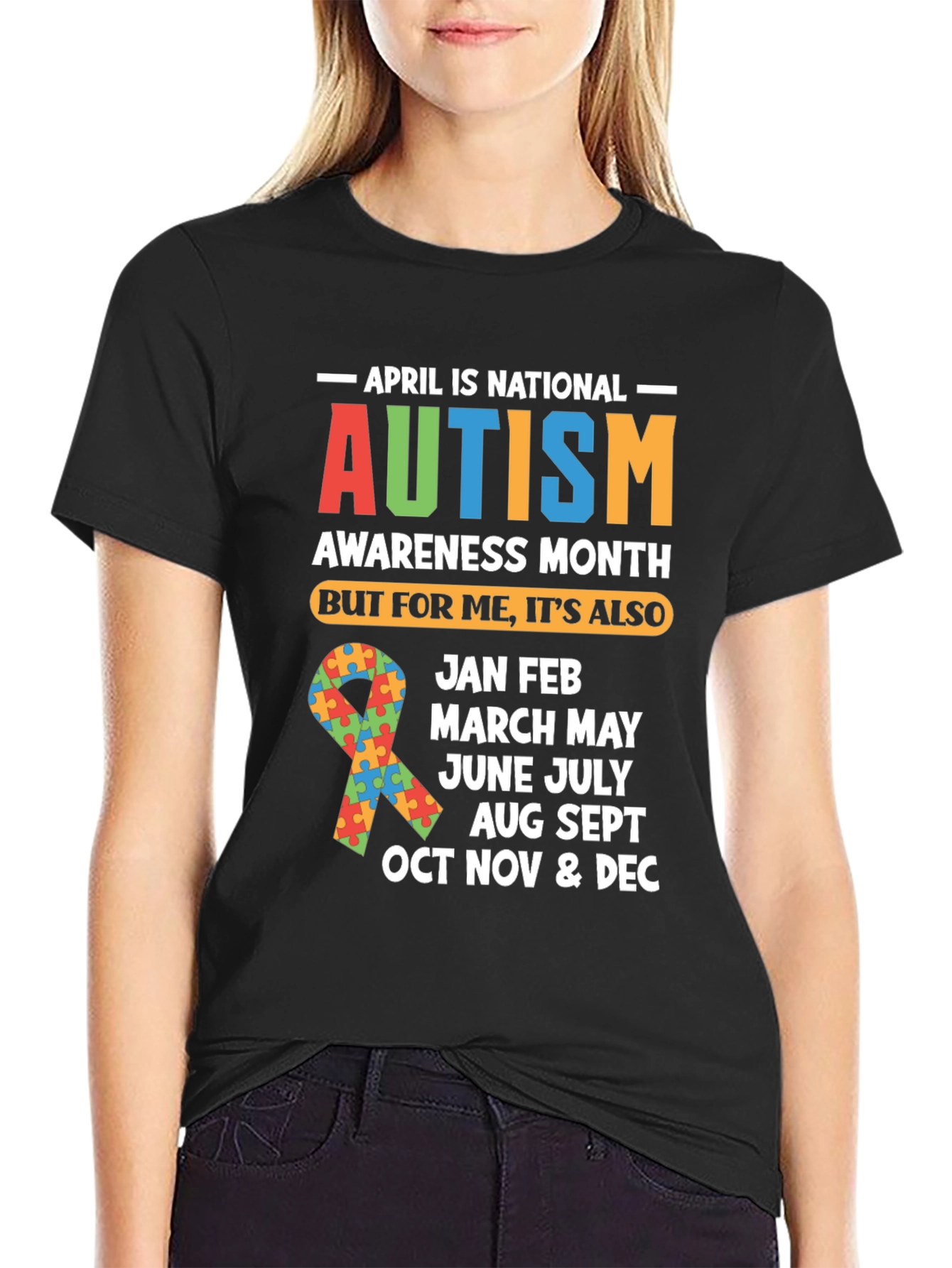 Autism Awareness Months T-Shirt