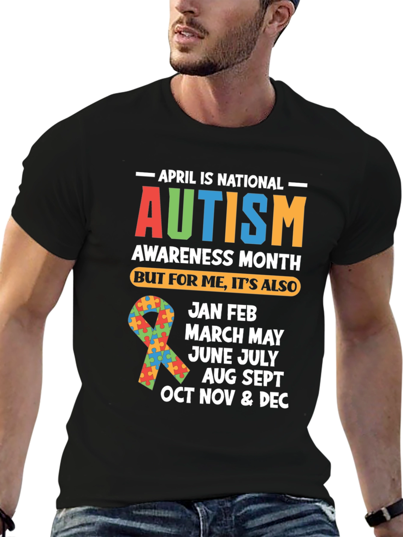 Autism Awareness Months T-Shirt