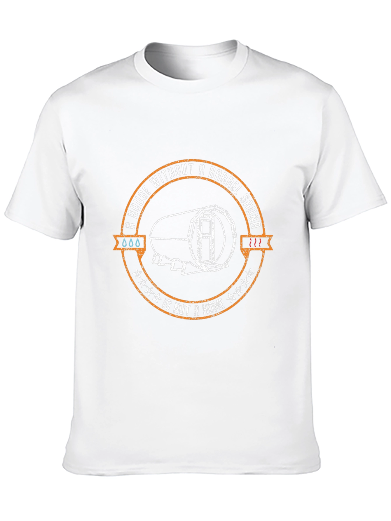 Barrel Sauna T-Shirt - House Without a Sauna