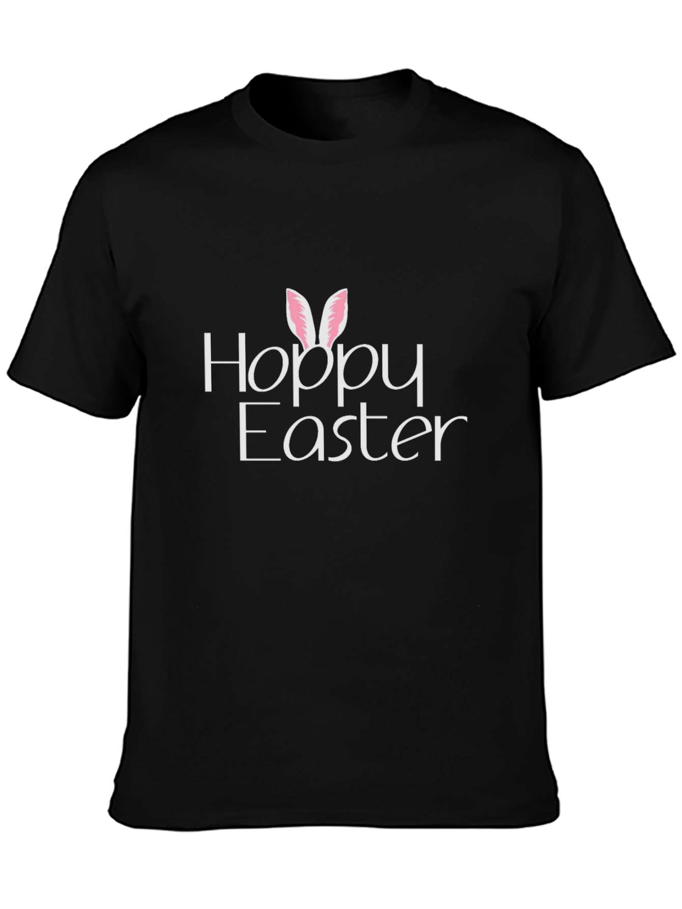 Hoppy Easter Graphic T-Shirt - Festive Holiday Apparel