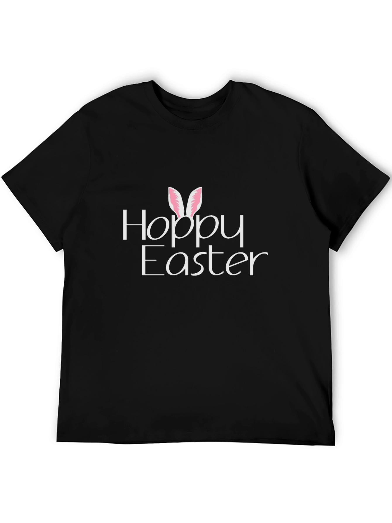 Hoppy Easter Graphic T-Shirt - Festive Holiday Apparel