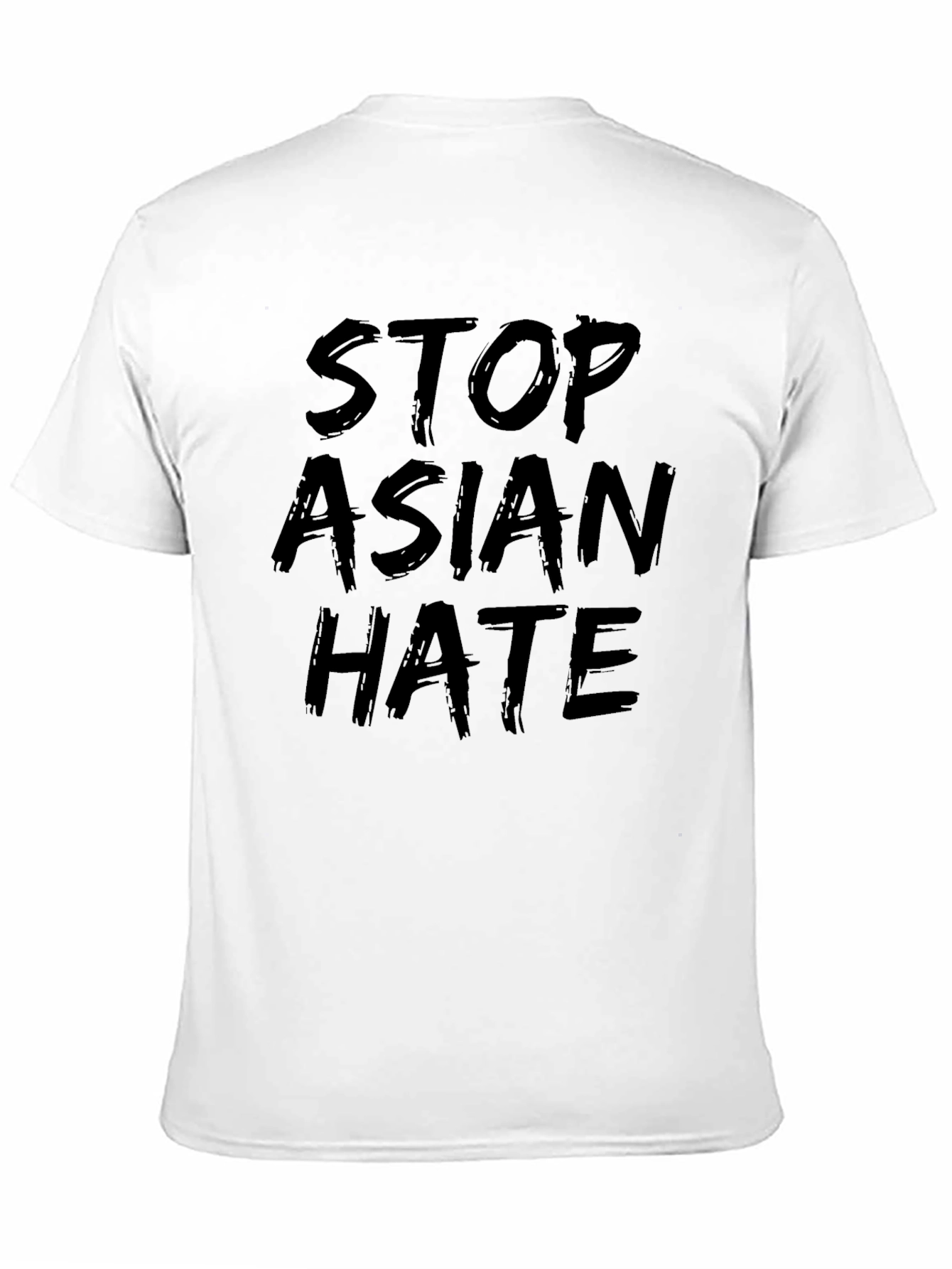 Stop Asian Hate Graphic Tee - Black