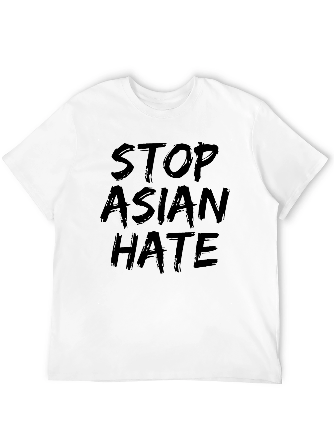 Stop Asian Hate Graphic Tee - Black