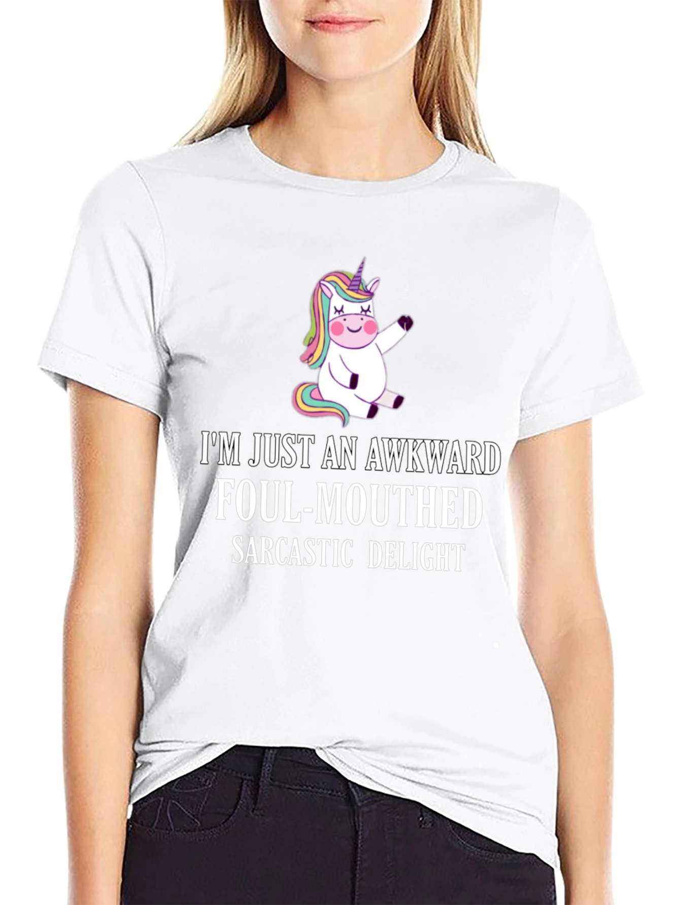 Awkward Foul-Mouthed Sarcastic Delight Tee