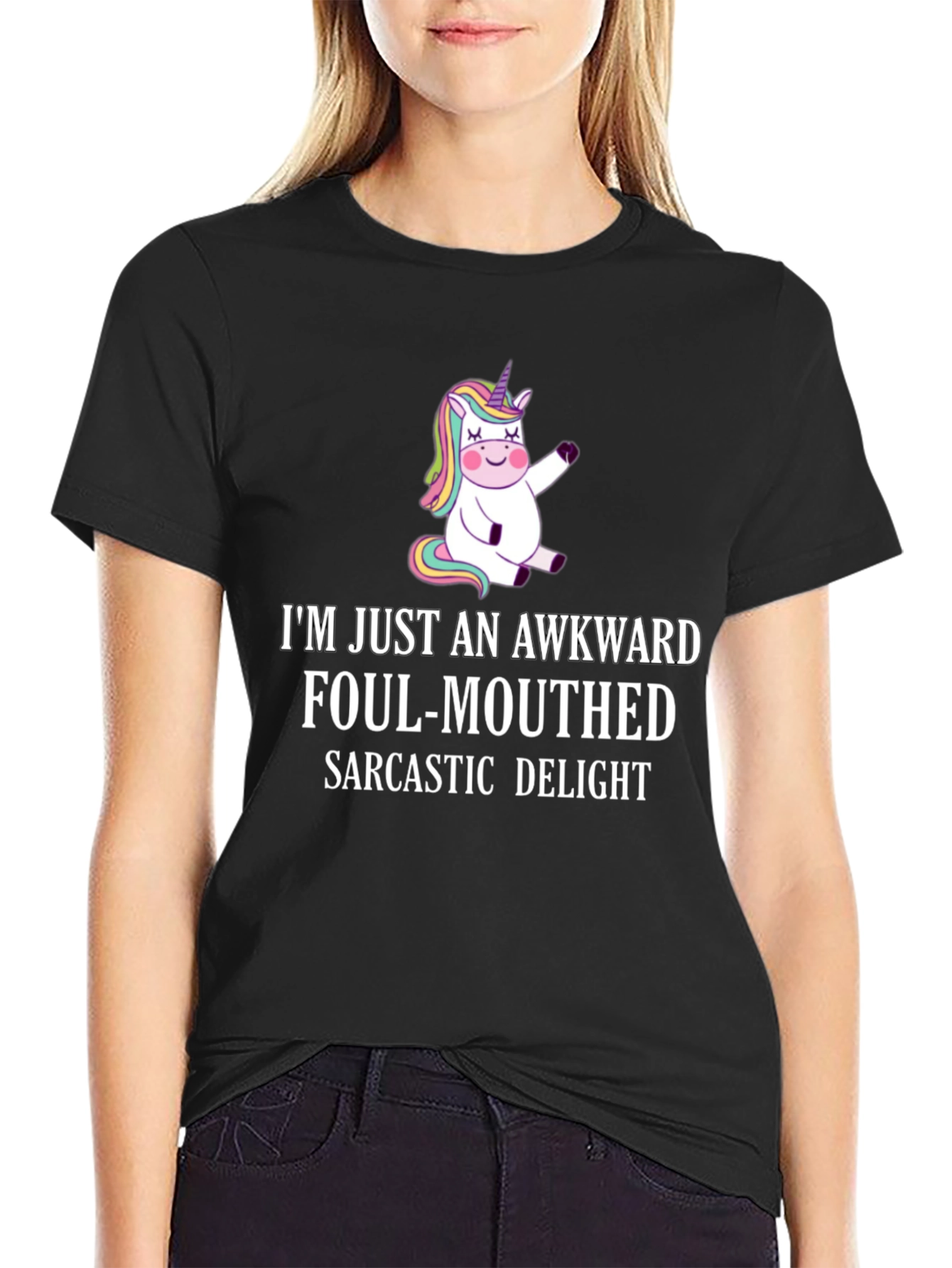 Awkward Foul-Mouthed Sarcastic Delight Tee