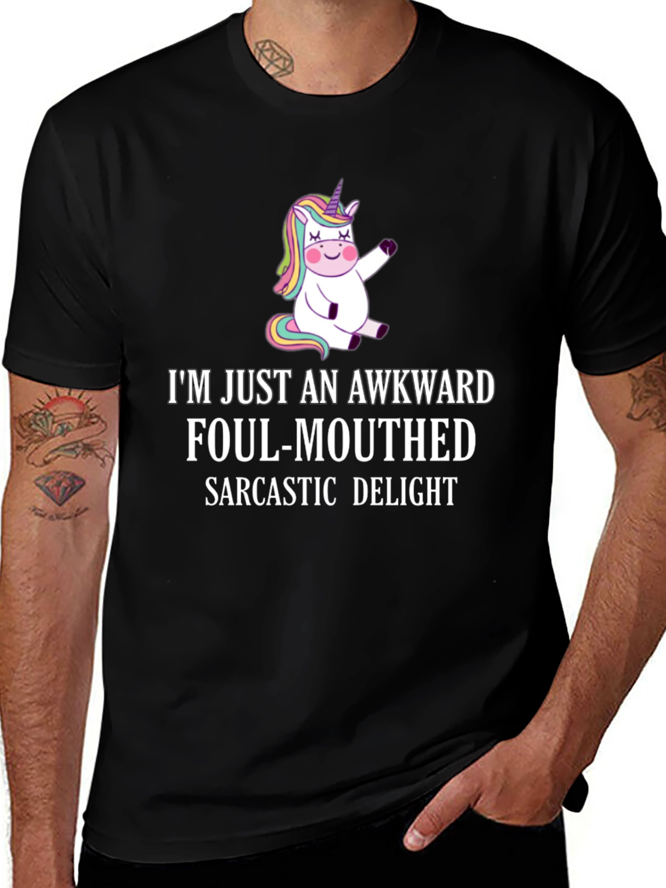 Awkward Foul-Mouthed Sarcastic Delight Tee