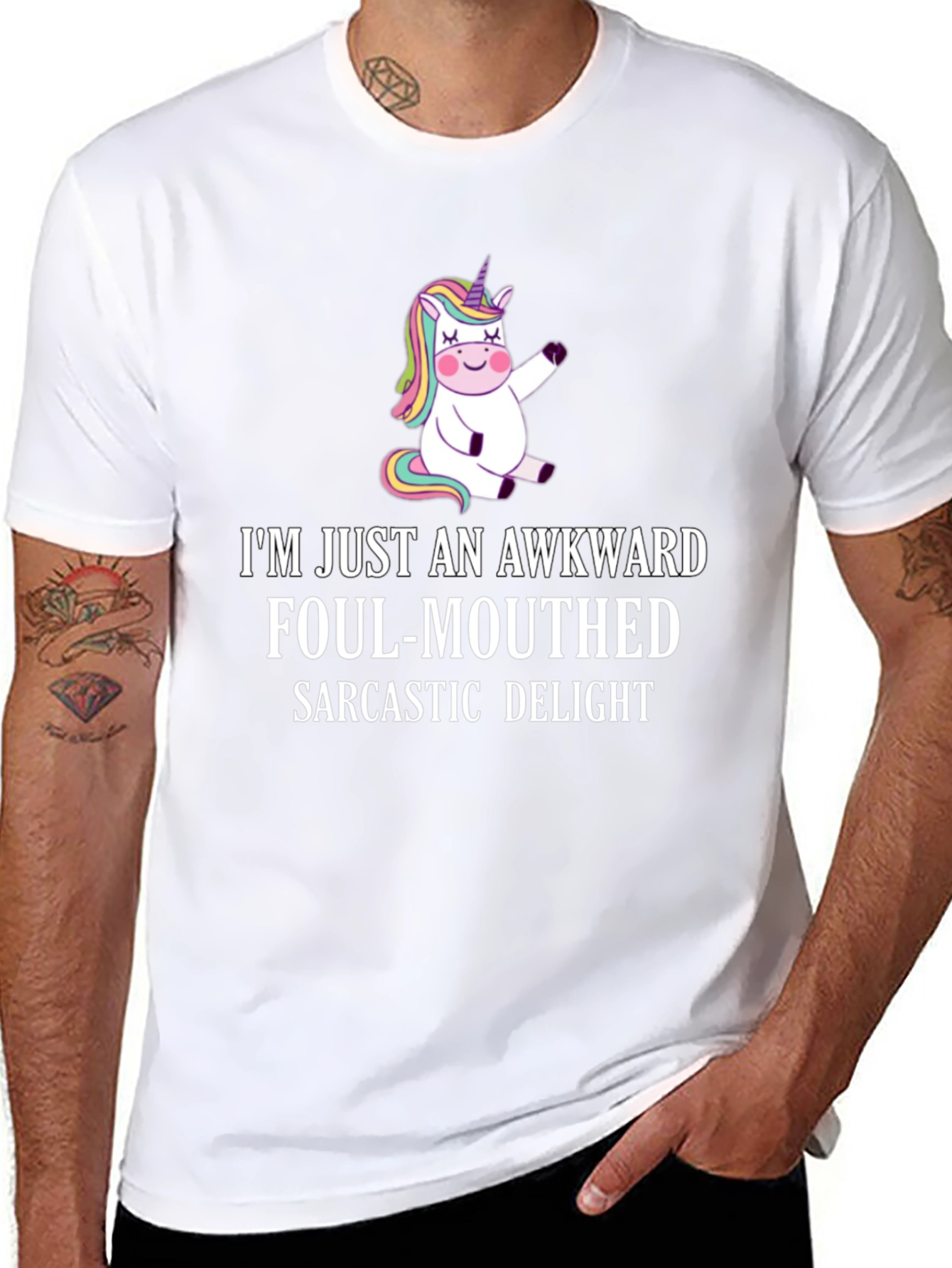 Awkward Foul-Mouthed Sarcastic Delight Tee