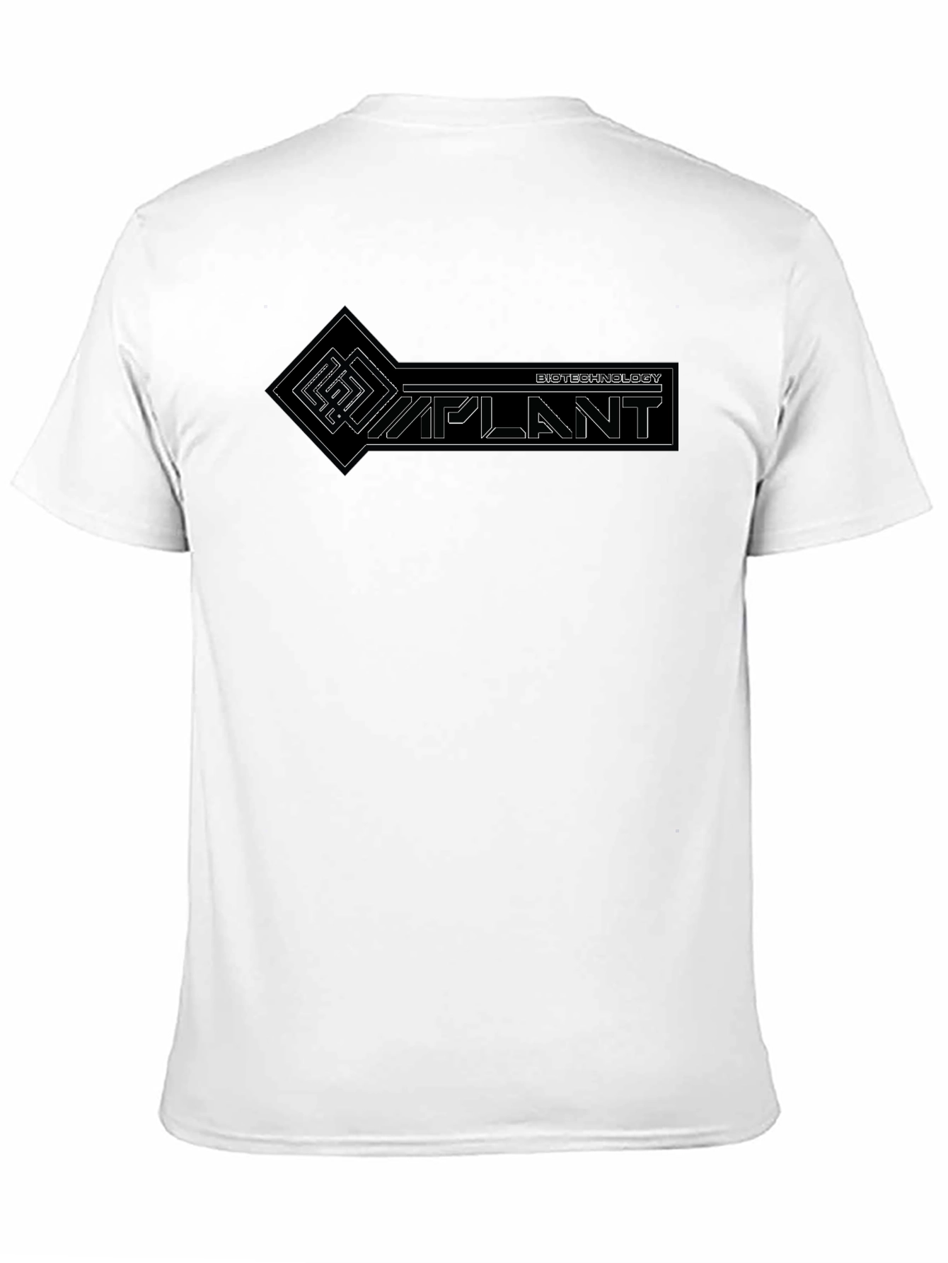 Biotechnology Implant Graphic T-Shirt - Black
