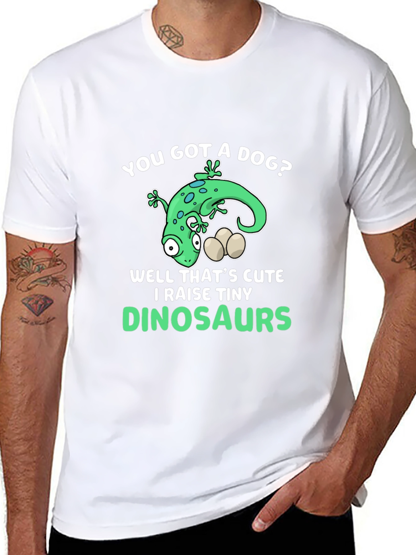 You Got a Dog? Dinosaur Lover Graphic T-Shirt