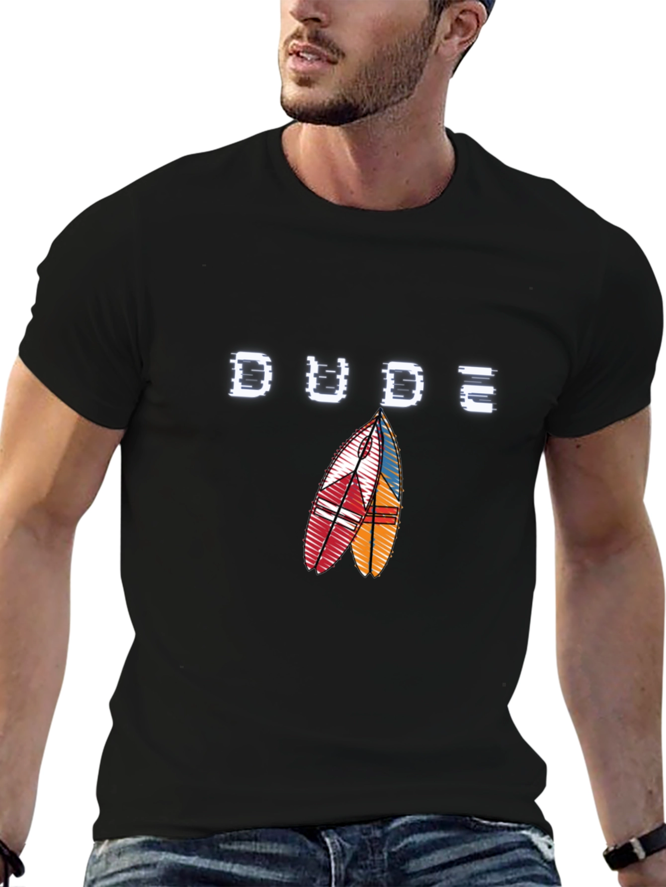 Dude Surfboards Graphic Tee - Cool Casual Style