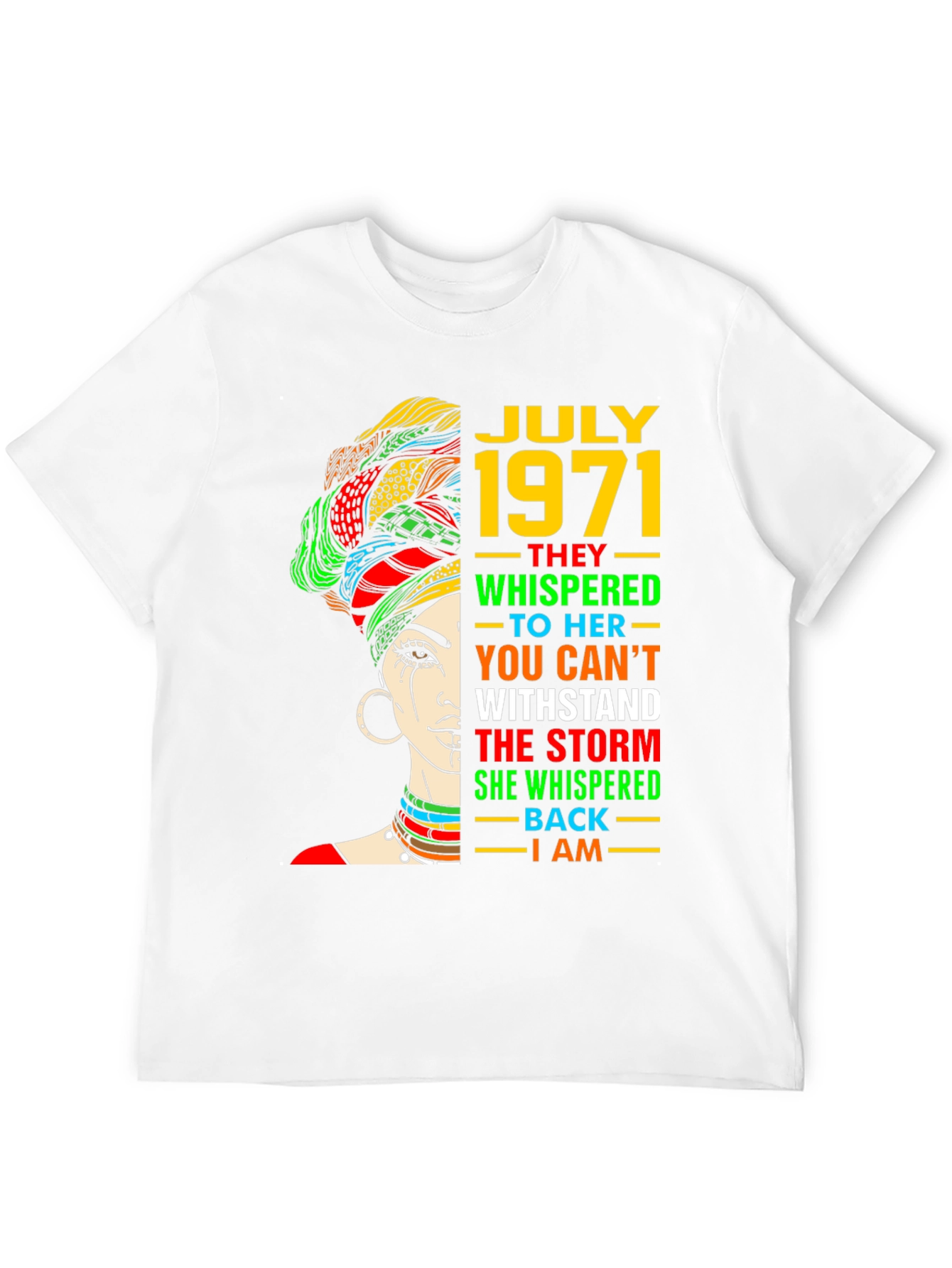 July 1971 Woman Strong T-Shirt