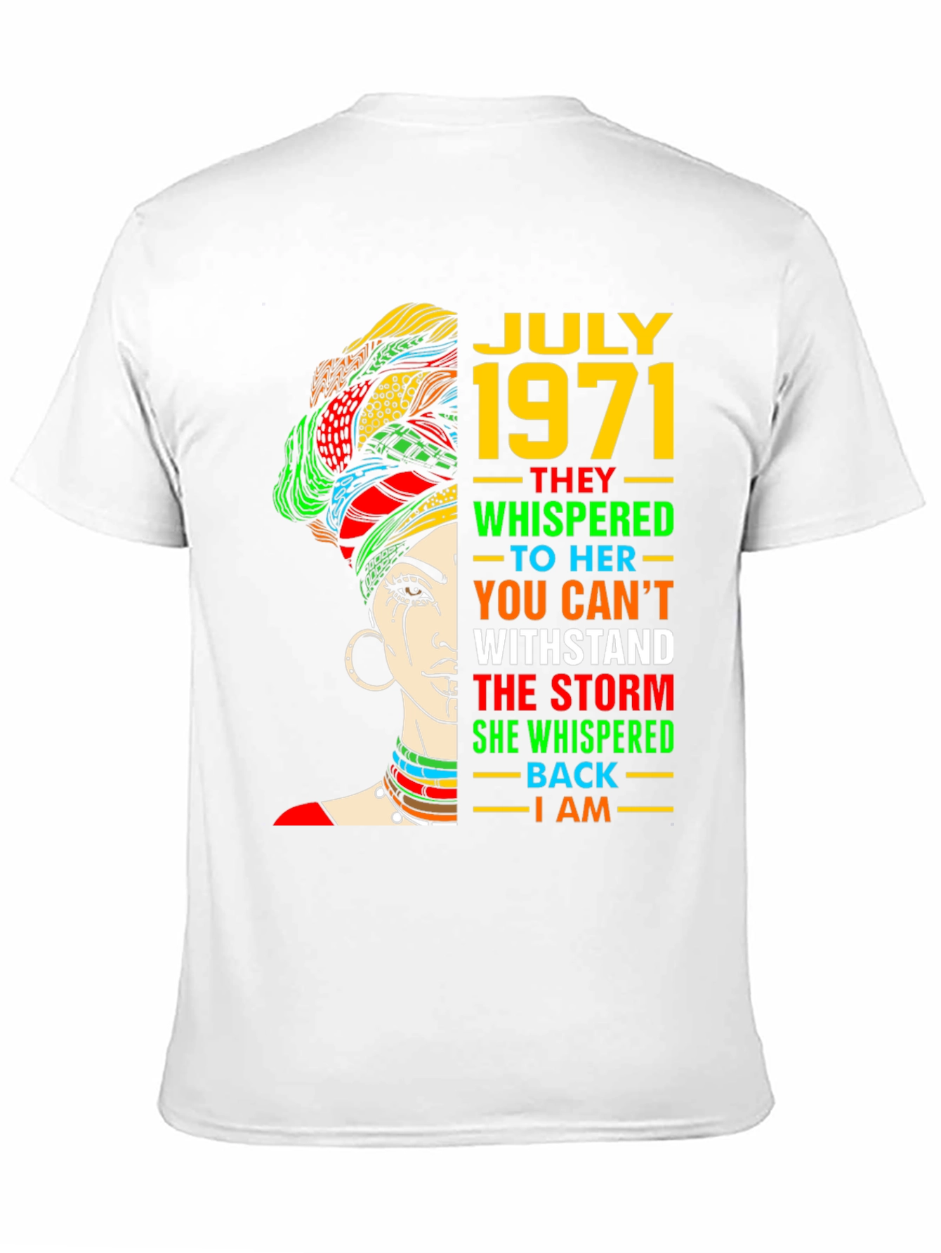 July 1971 Woman Strong T-Shirt