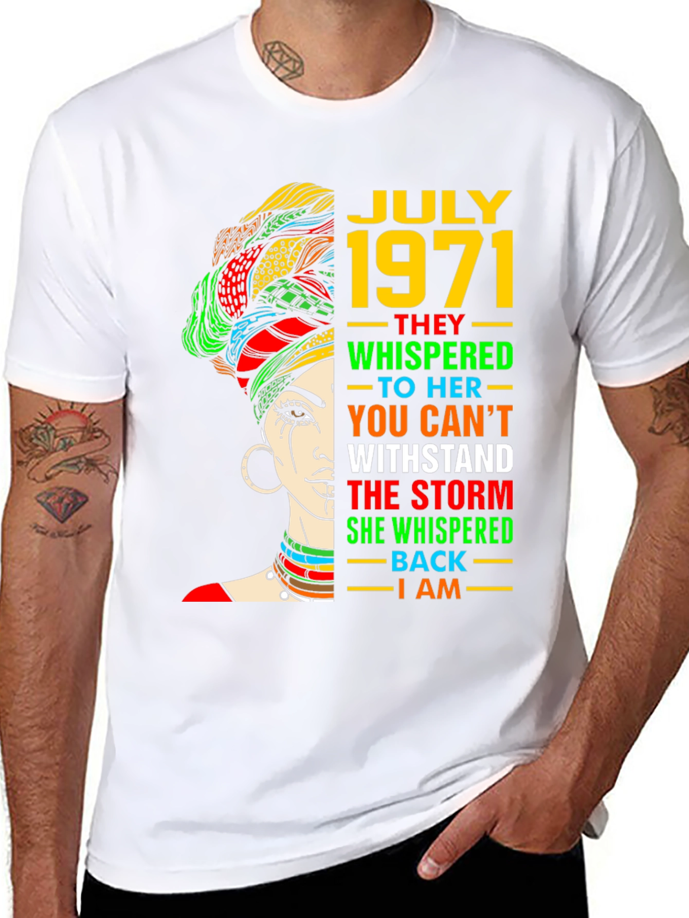 July 1971 Woman Strong T-Shirt