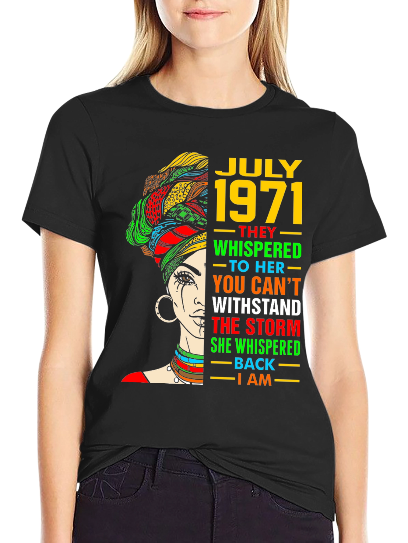 July 1971 Woman Strong T-Shirt