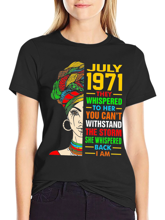 July 1971 Woman Strong T-Shirt