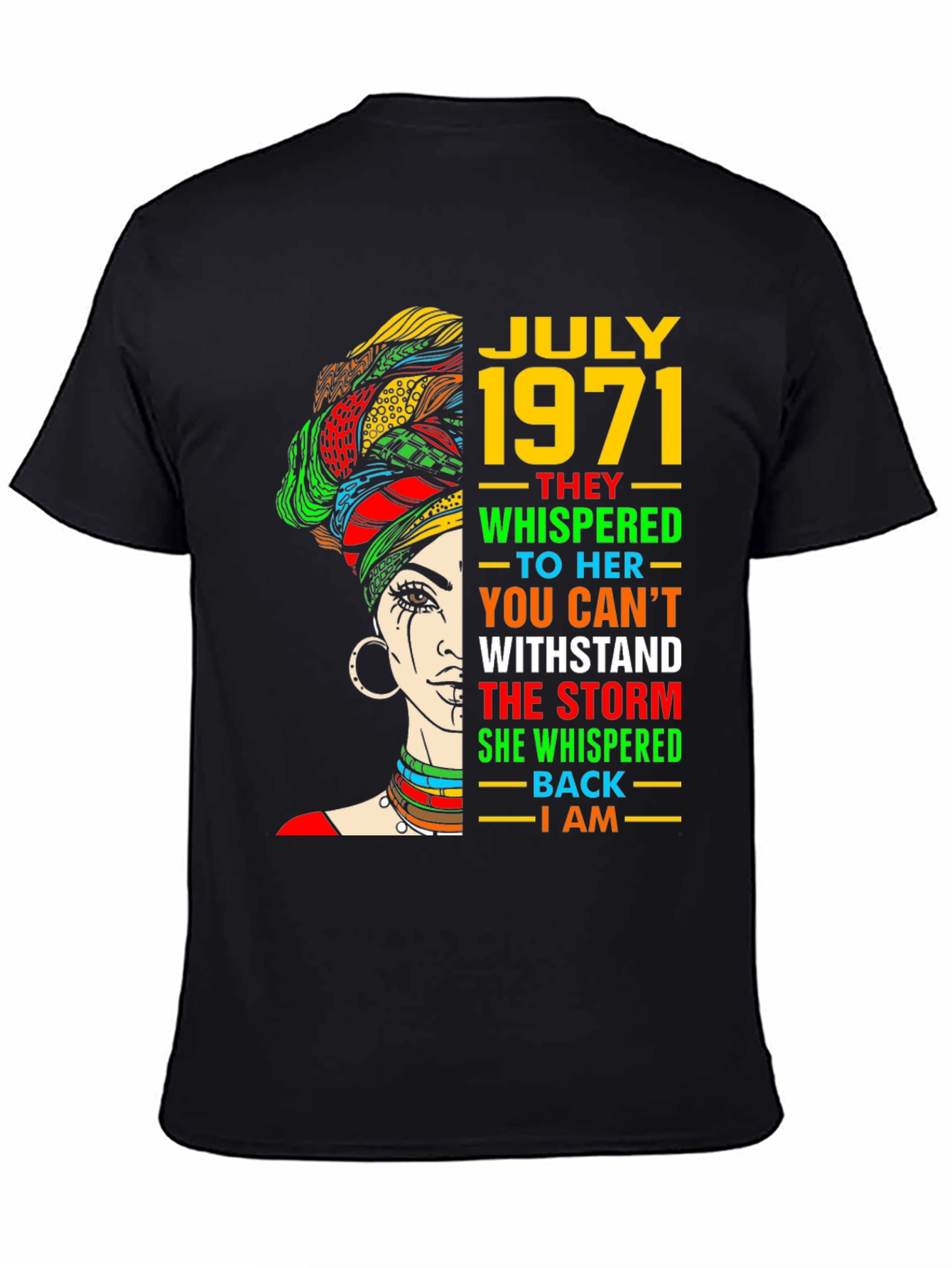July 1971 Woman Strong T-Shirt