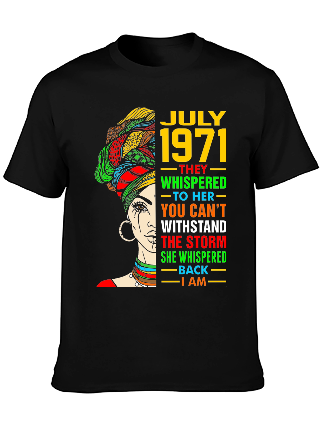 July 1971 Woman Strong T-Shirt
