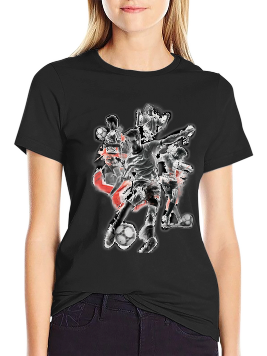 Soccer Player Graphic Tee