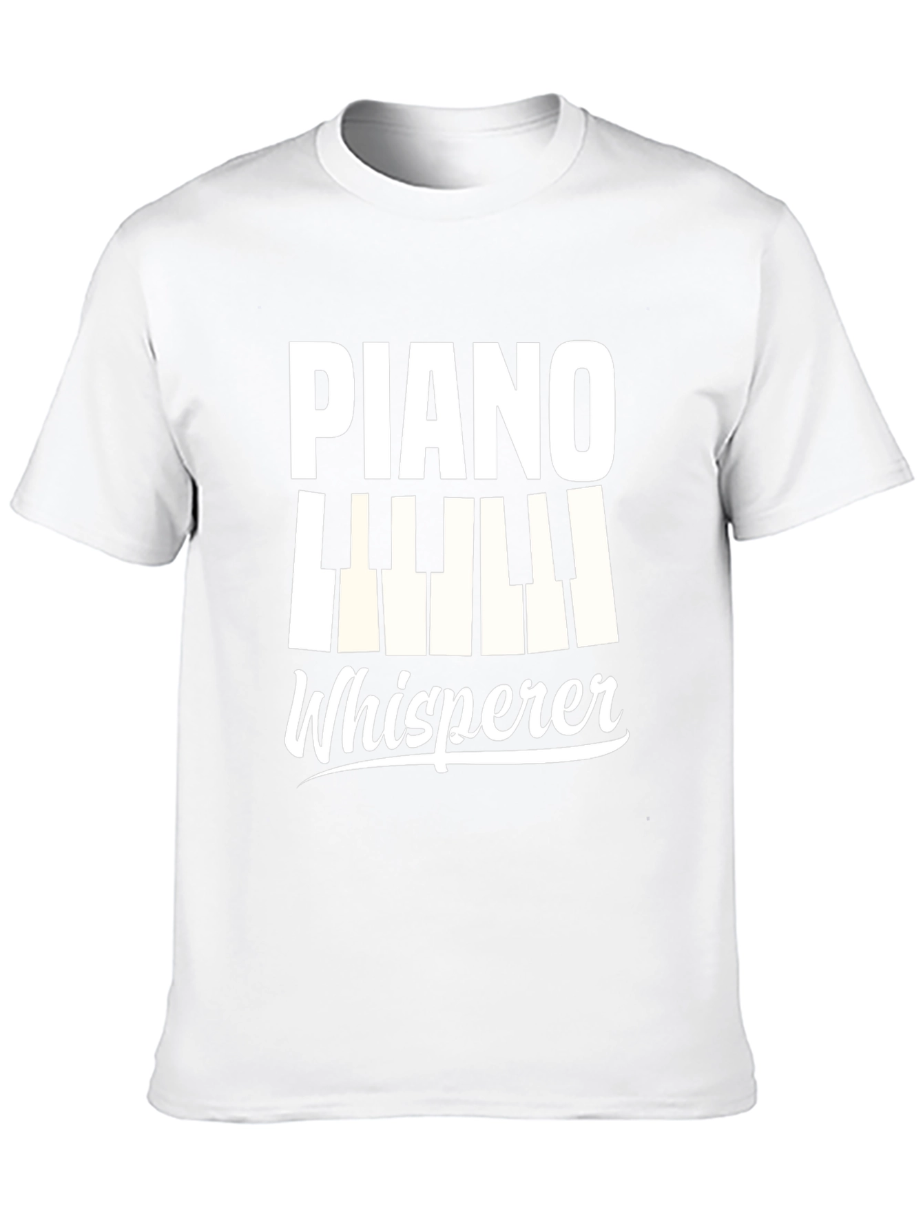 Piano Whisperer Graphic Tee - Musician Gift