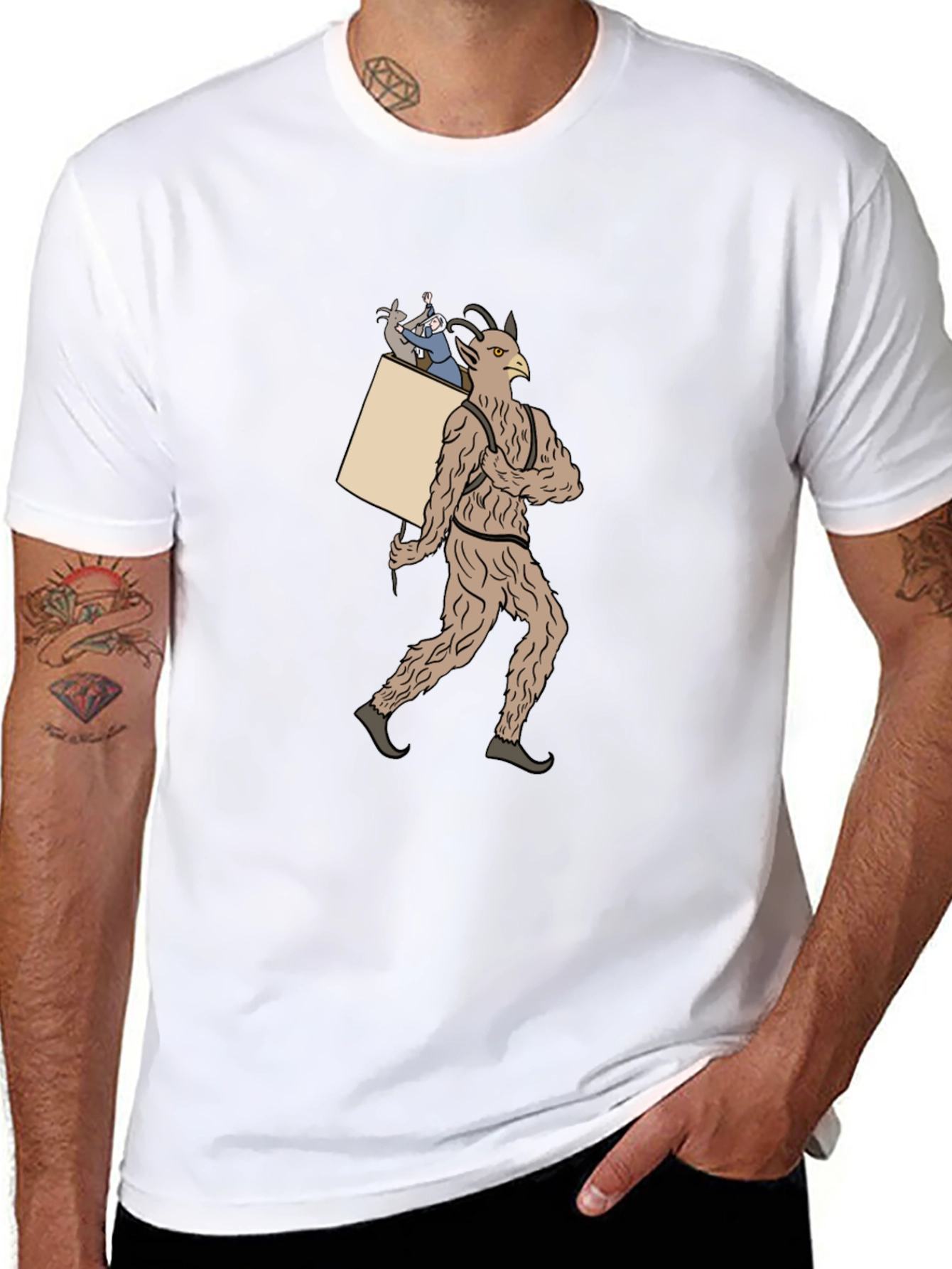 Novelty Graphic T-Shirt: Beast of Burden